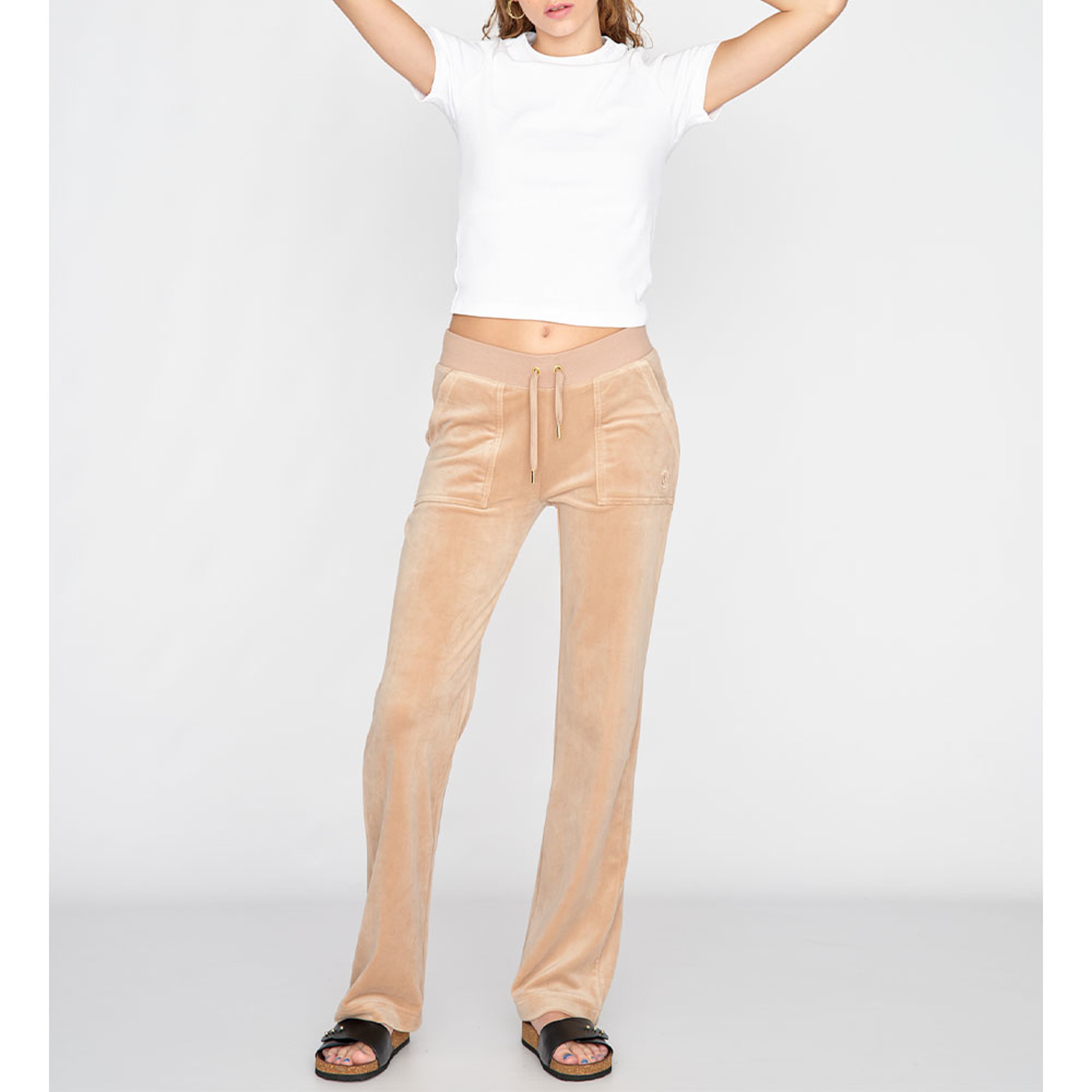 Del Ray Pocket Pant Gold HW