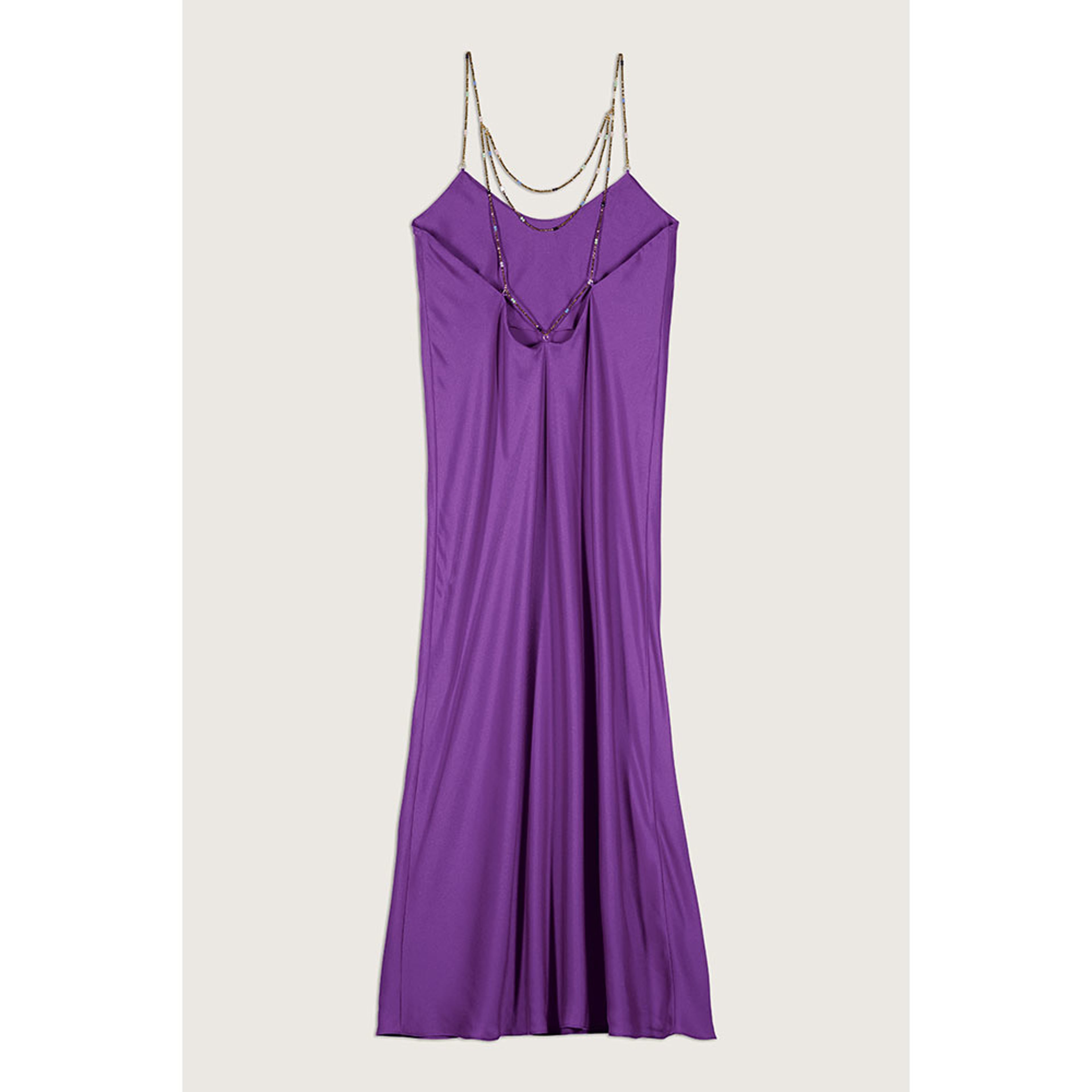 Carline Dress, från ba&sh, i färgen Violet. Klicka för att öppna bilden i stort format