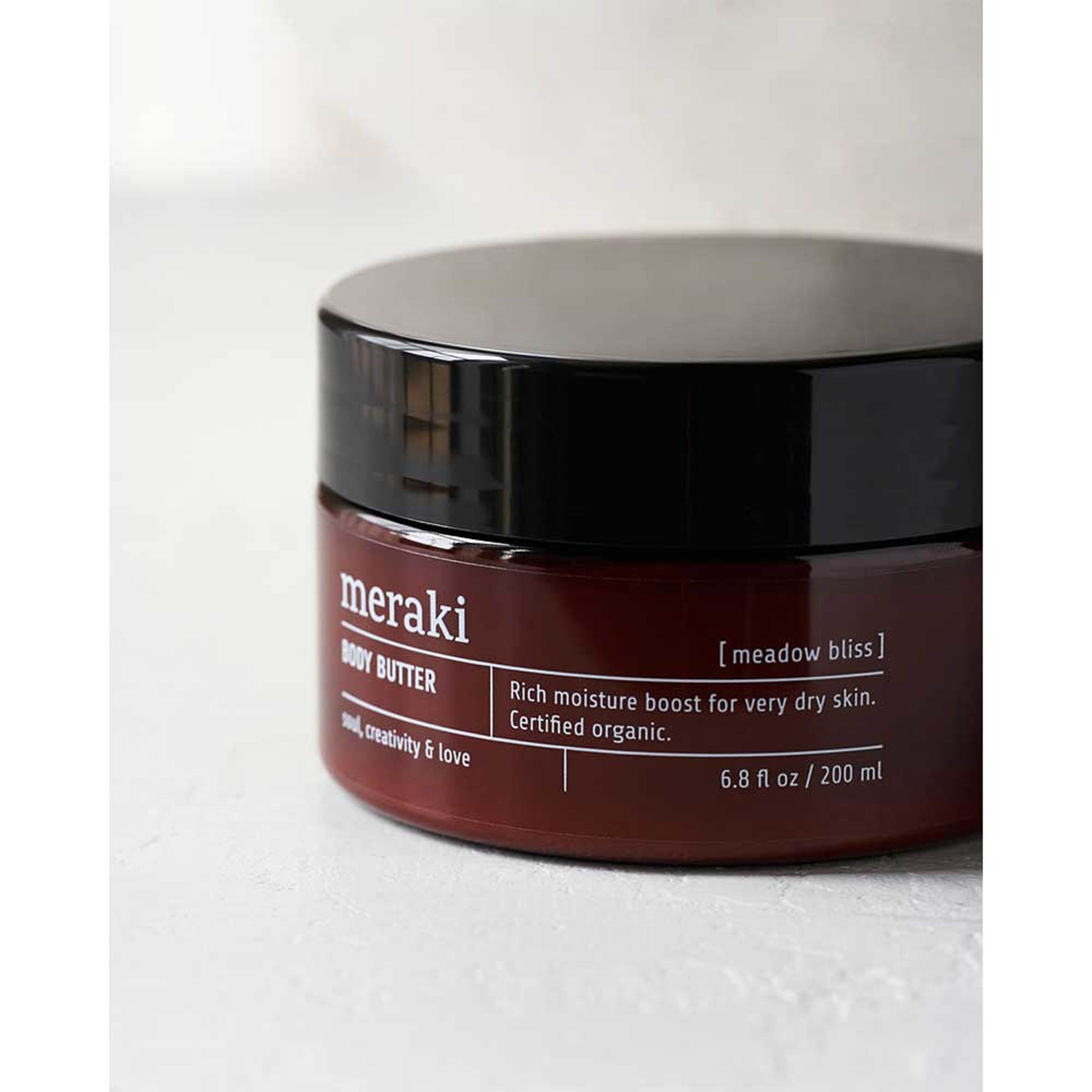 Body Butter, Meadow Bliss, från Meraki. Klicka för att öppna bilden i stort format