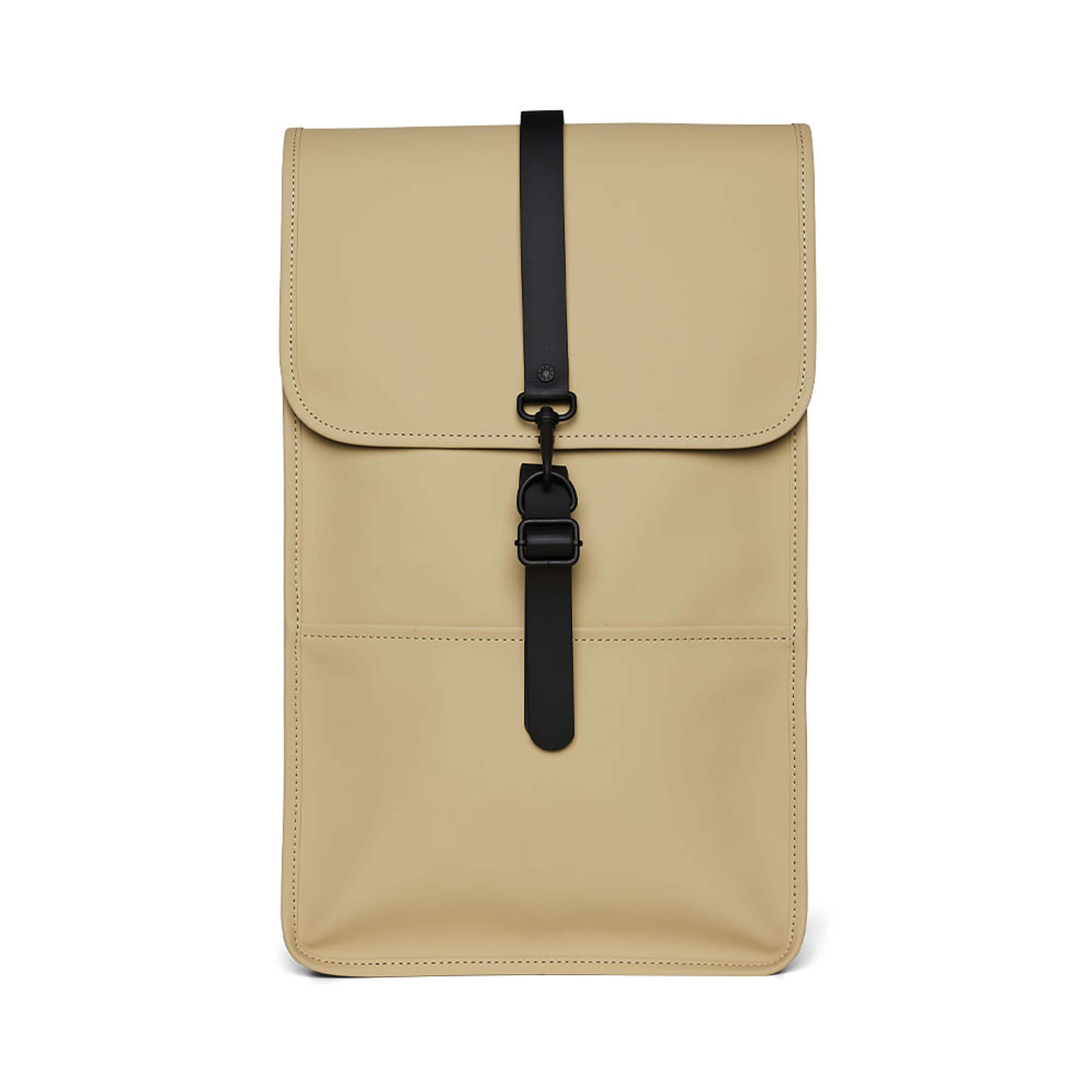 Backpack, från Rains, i färgen Sand. Klicka för att öppna bilden i stort format