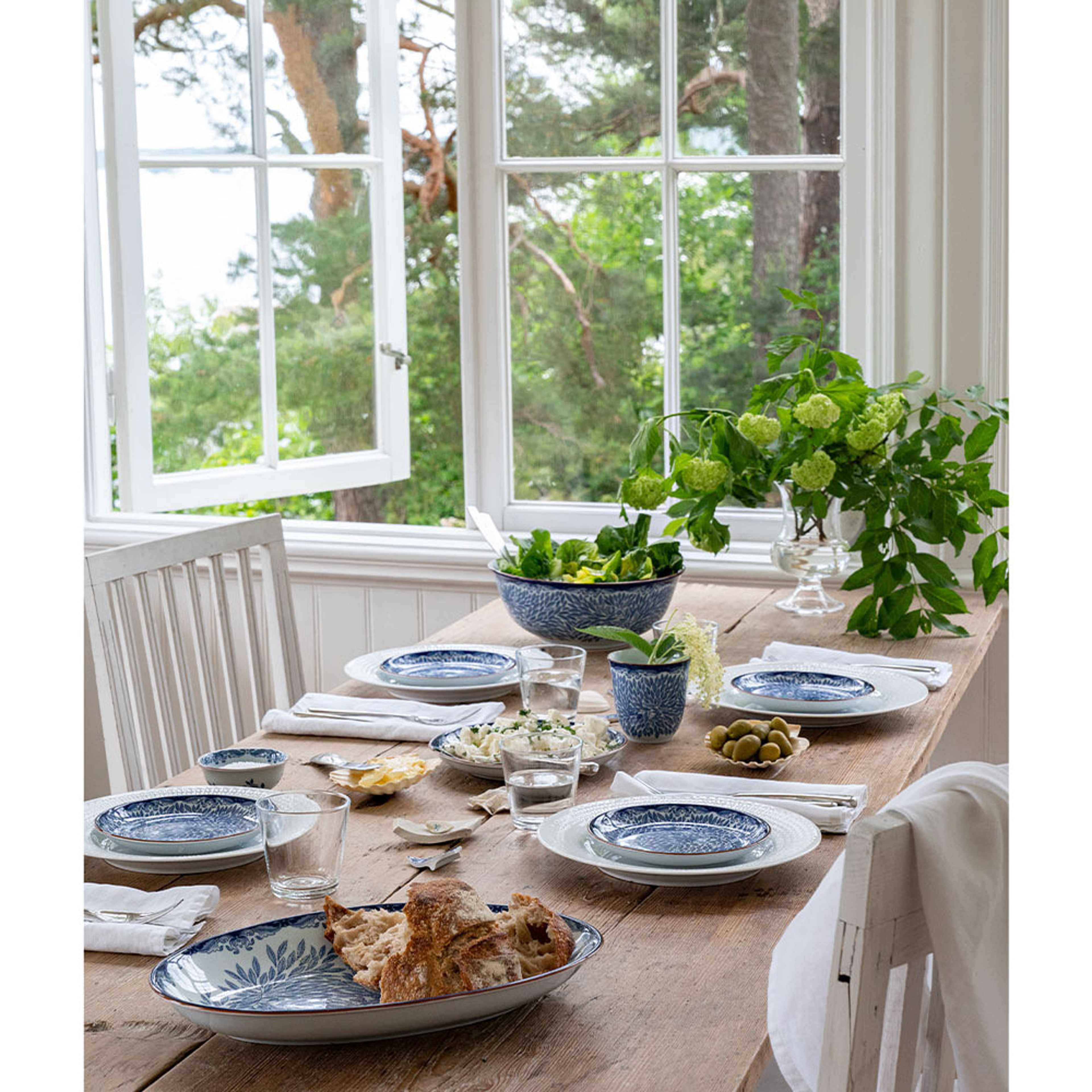 Serveringsfat Oval Ostindia Floris 33x22