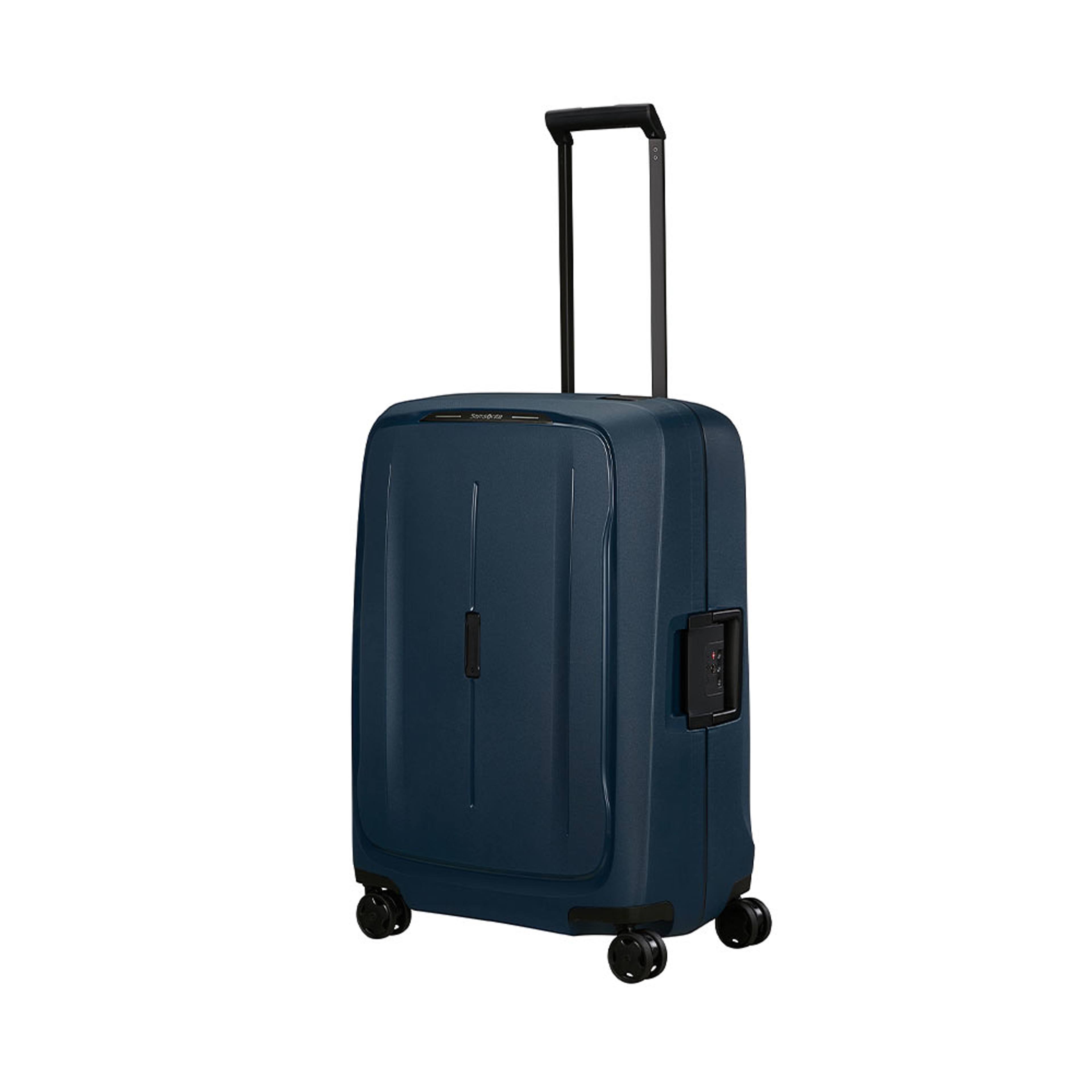 Essens Resväska med 4 hjul 69 cm, från Samsonite, i färgen Midnight Blue. Klicka för att öppna bilden i stort format