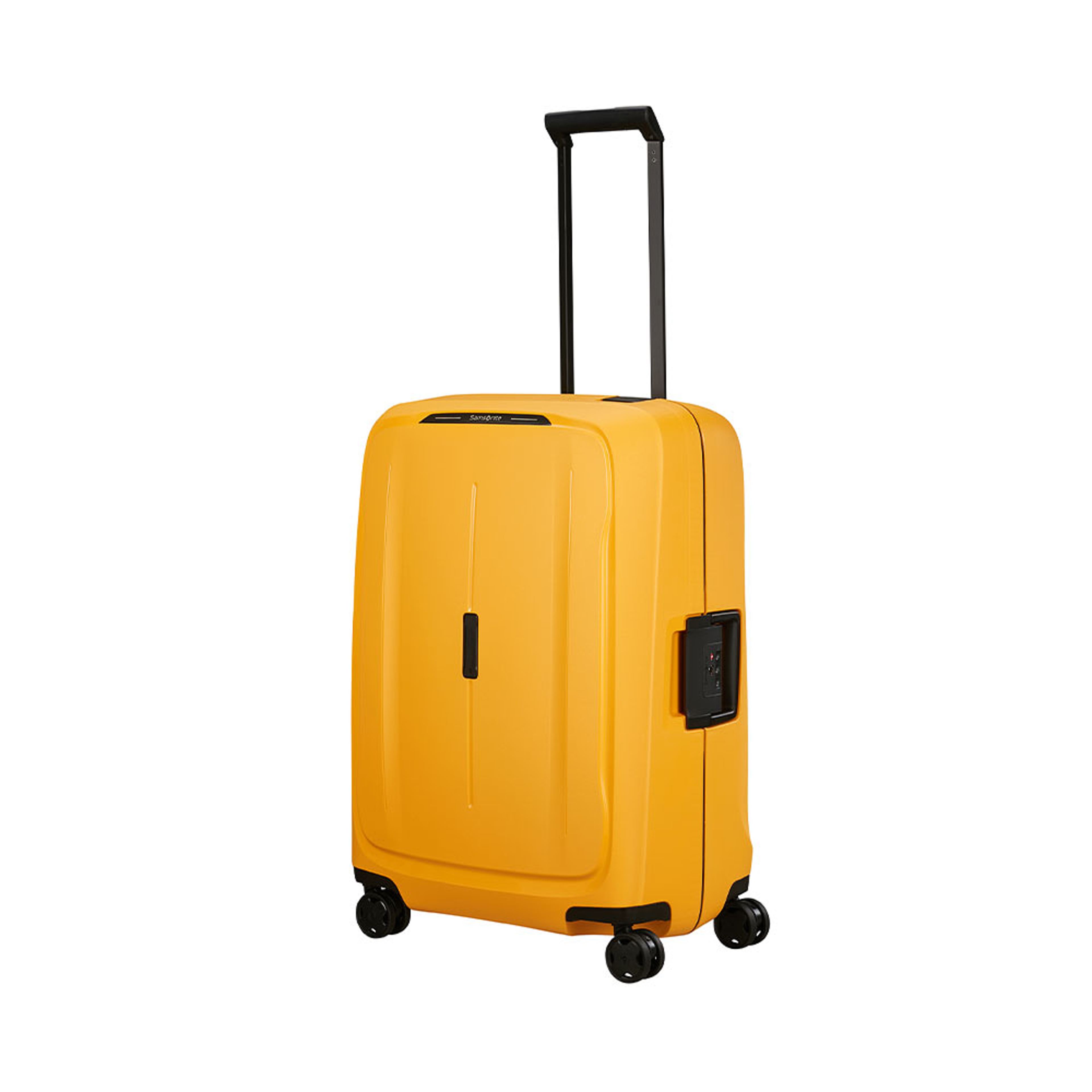 Essens Resväska med 4 hjul 69 cm, från Samsonite, i färgen Radiant Yellow. Klicka för att öppna bilden i stort format