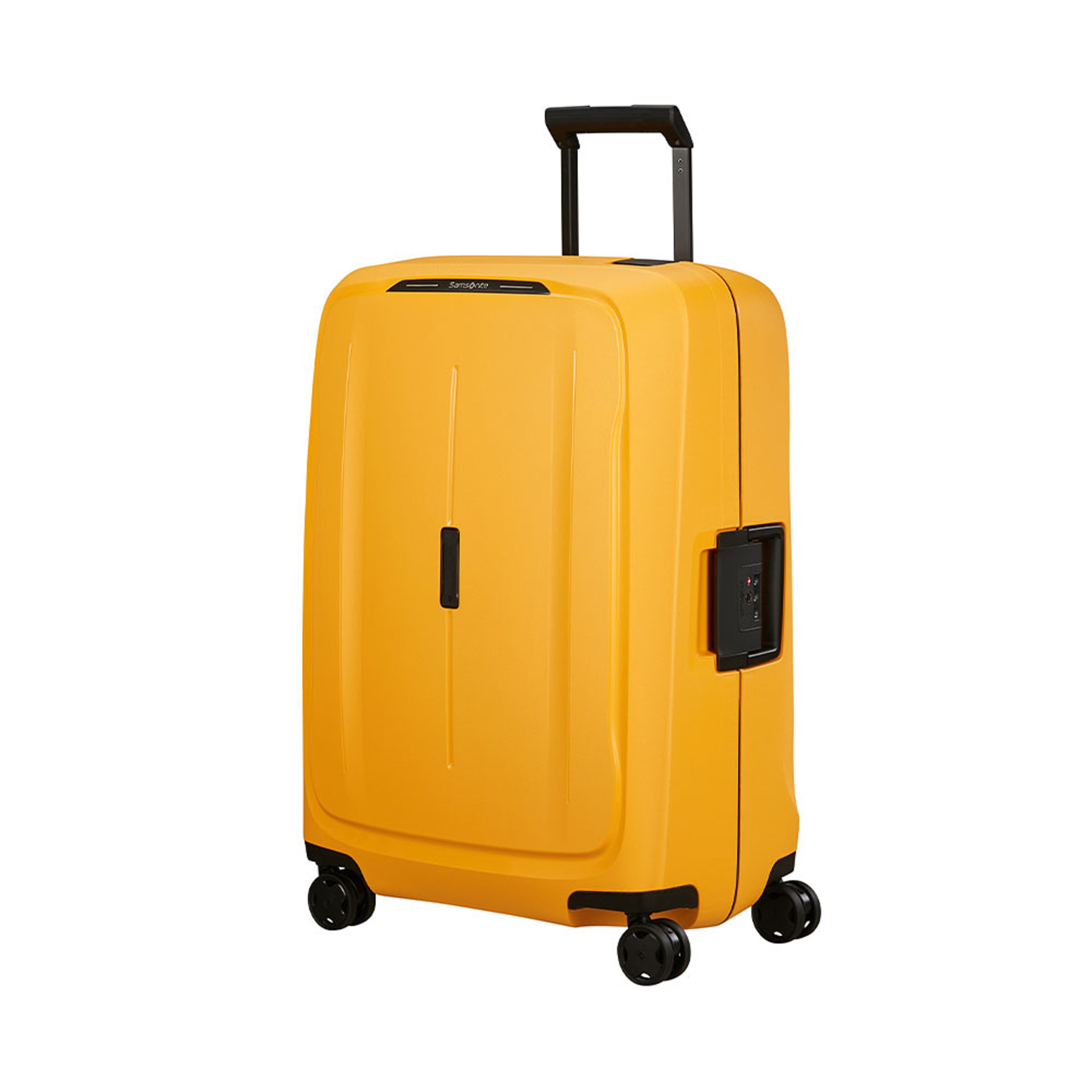 Essens Resväska med 4 hjul 69 cm, från Samsonite, i färgen Radiant Yellow. Klicka för att öppna bilden i stort format