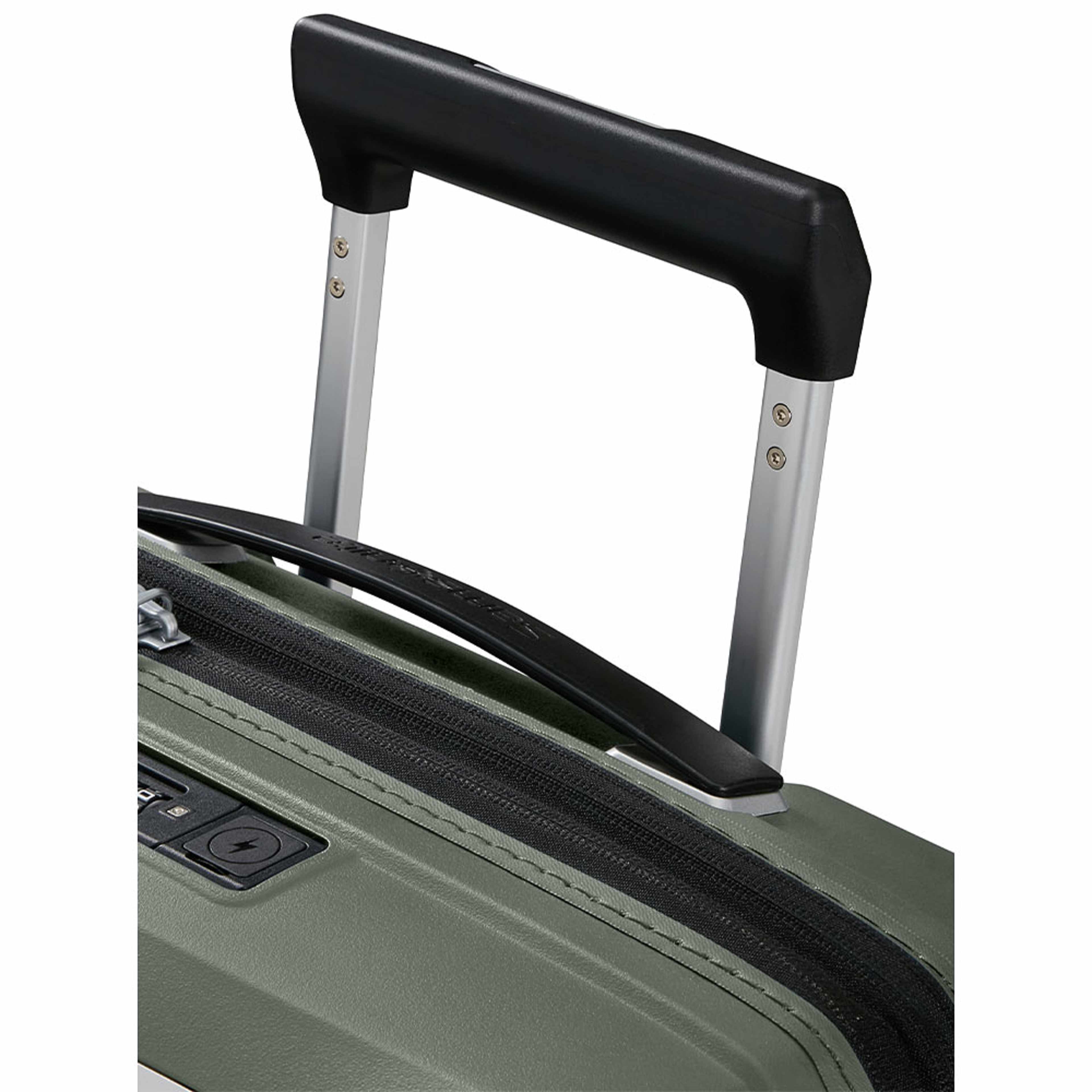 Upscape Kabinväska med 4 hjul 55 cm, från Samsonite, i färgen Climbing Ivy. Klicka för att öppna bilden i stort format