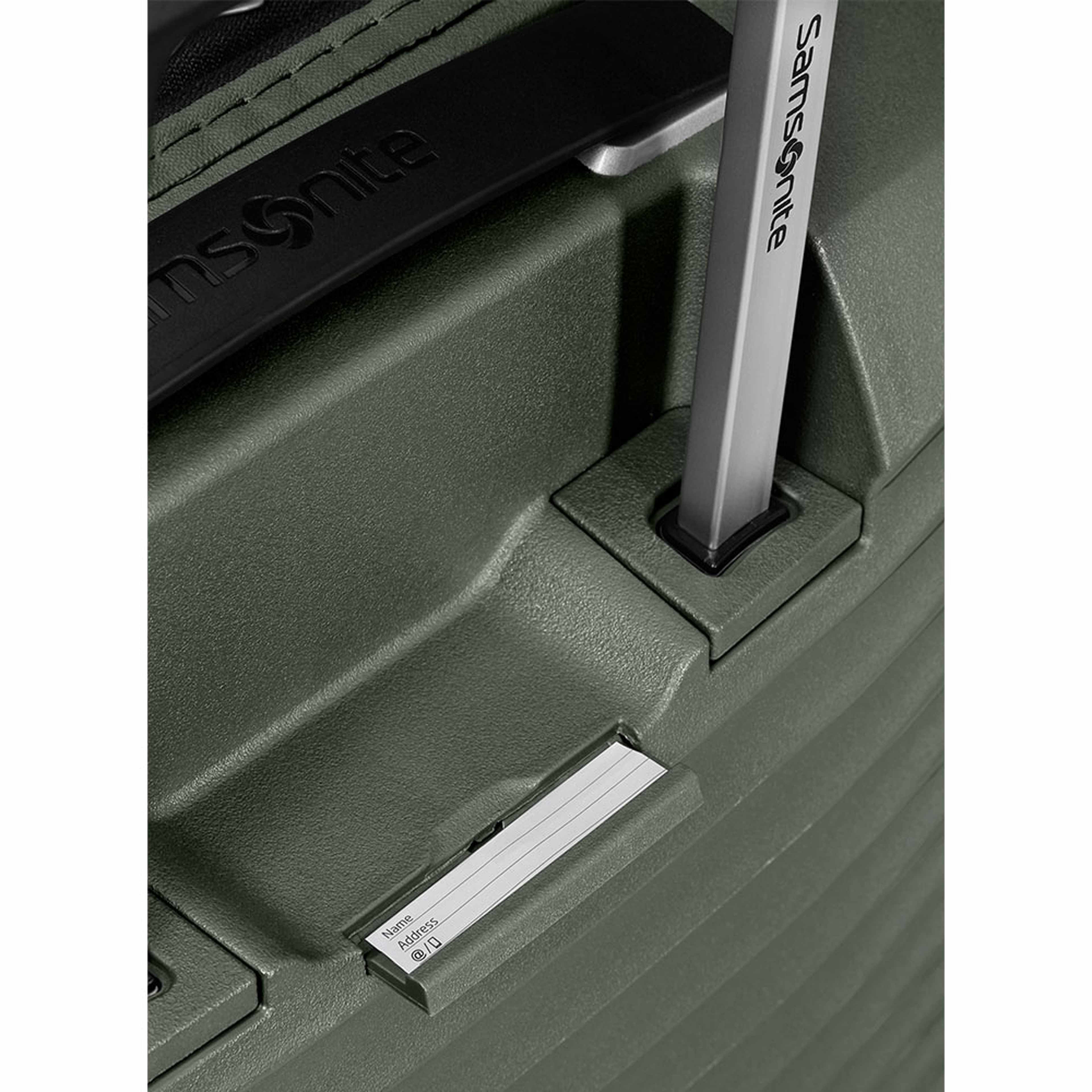 Upscape Kabinväska med 4 hjul 55 cm, från Samsonite, i färgen Climbing Ivy. Klicka för att öppna bilden i stort format