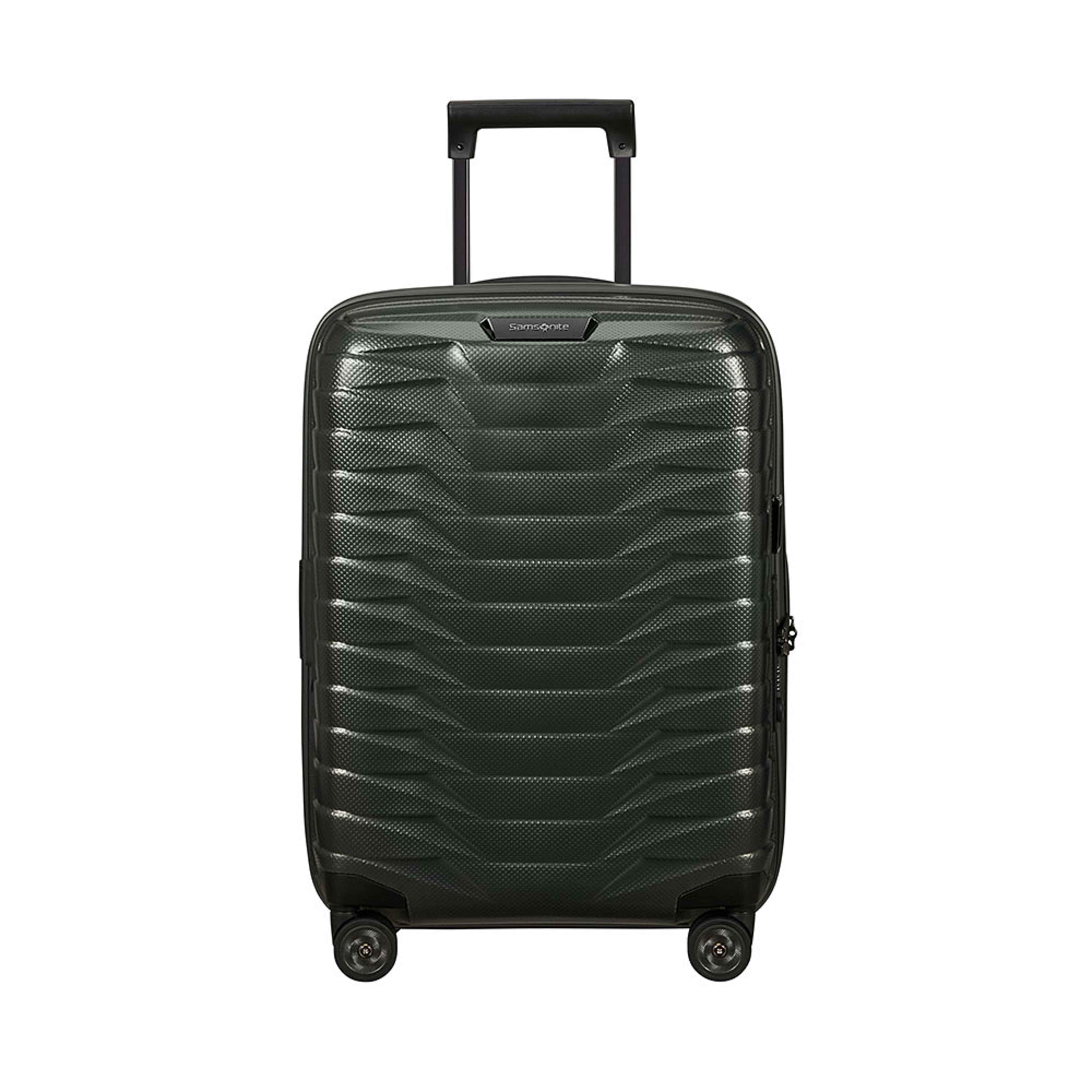 Proxis Kabinväska med 4 hjul 55 cm, från Samsonite, i färgen Matt Climbing Ivy. Klicka för att öppna bilden i stort format