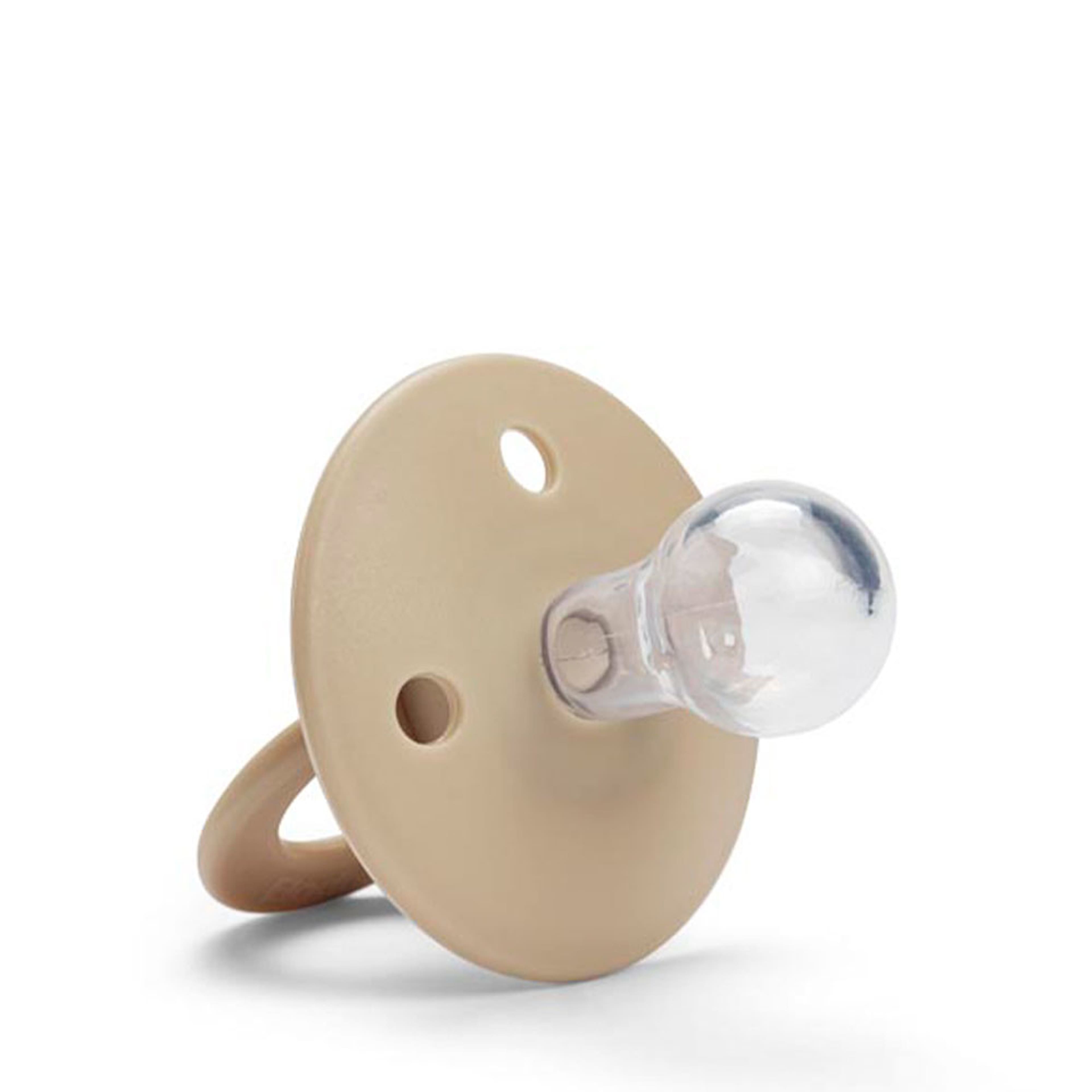 Binky Bundel Newborn Napp 2-pack Pure Khaki 0-6m