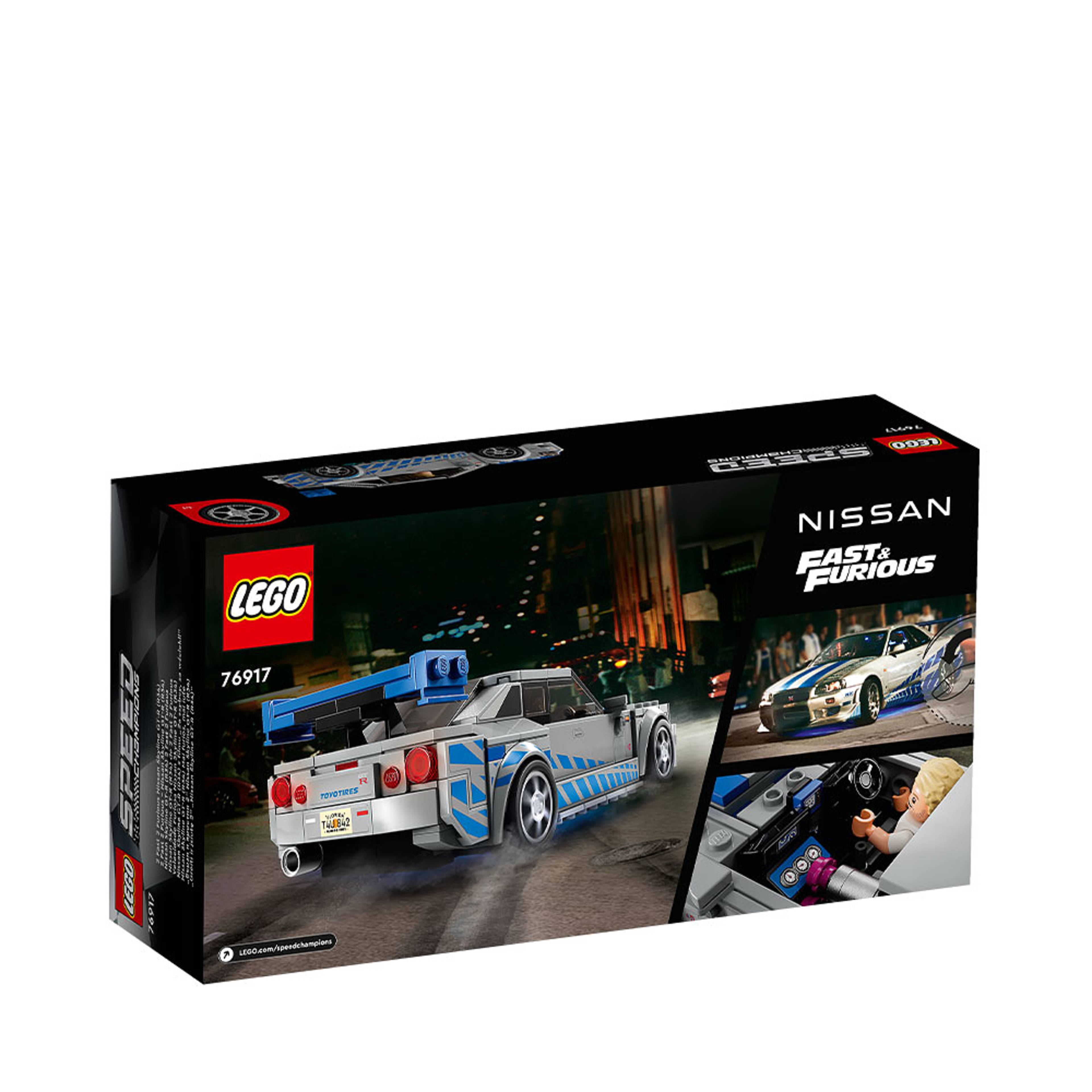 Speed Champions Fast & Furious Nissan Skyline GT-R (R34) 76917