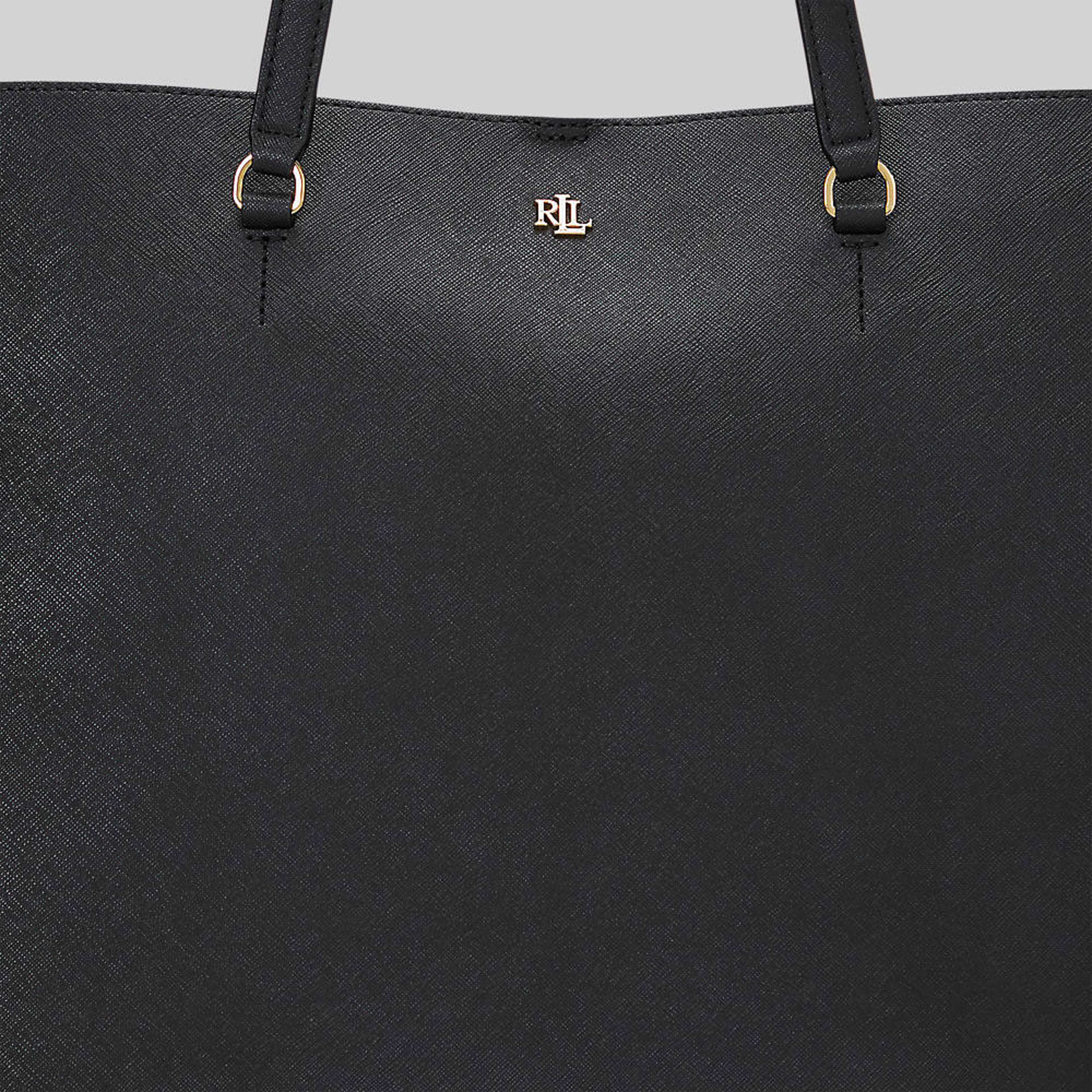 Crosshatch Leather Large Karly Tote