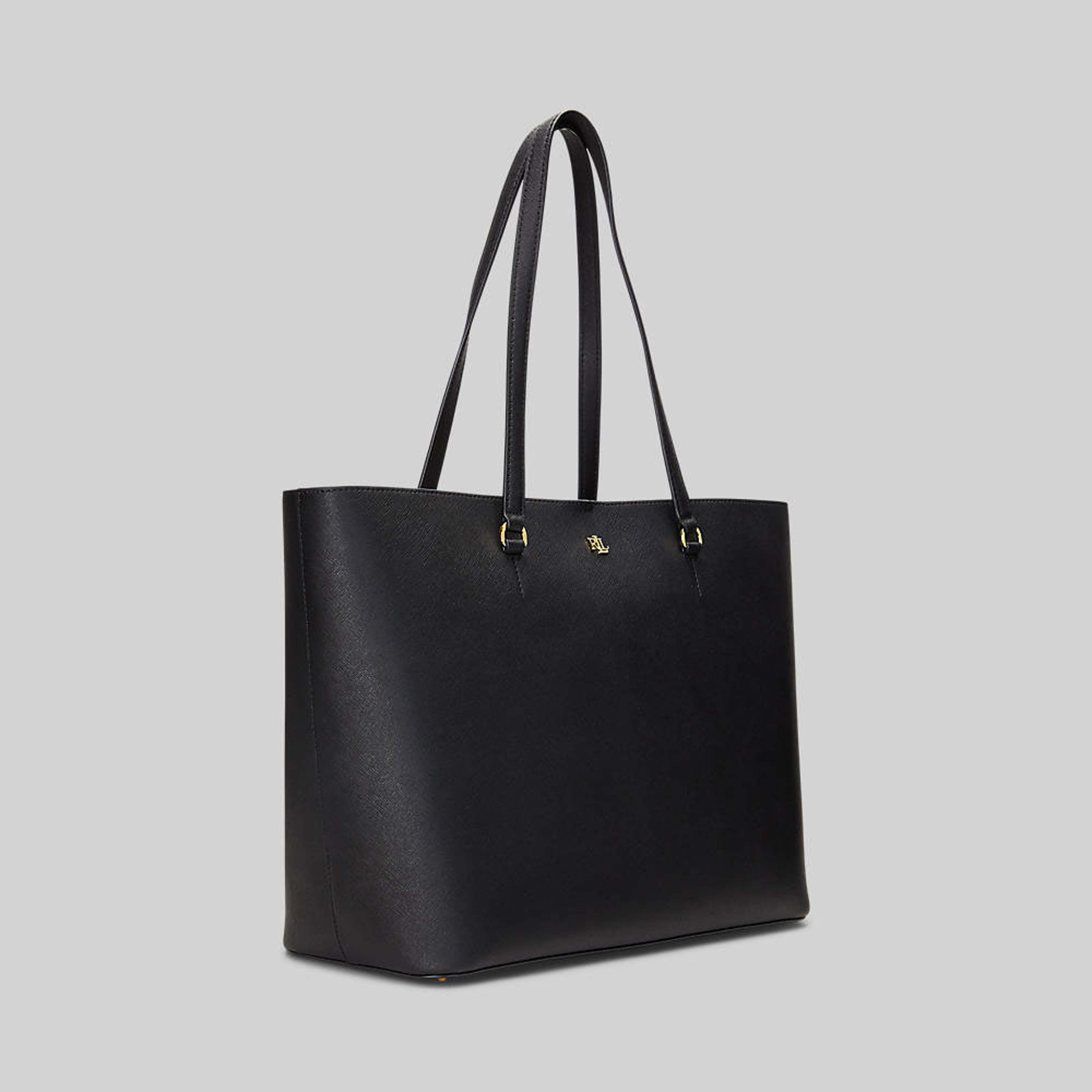 Crosshatch Leather Large Karly Tote