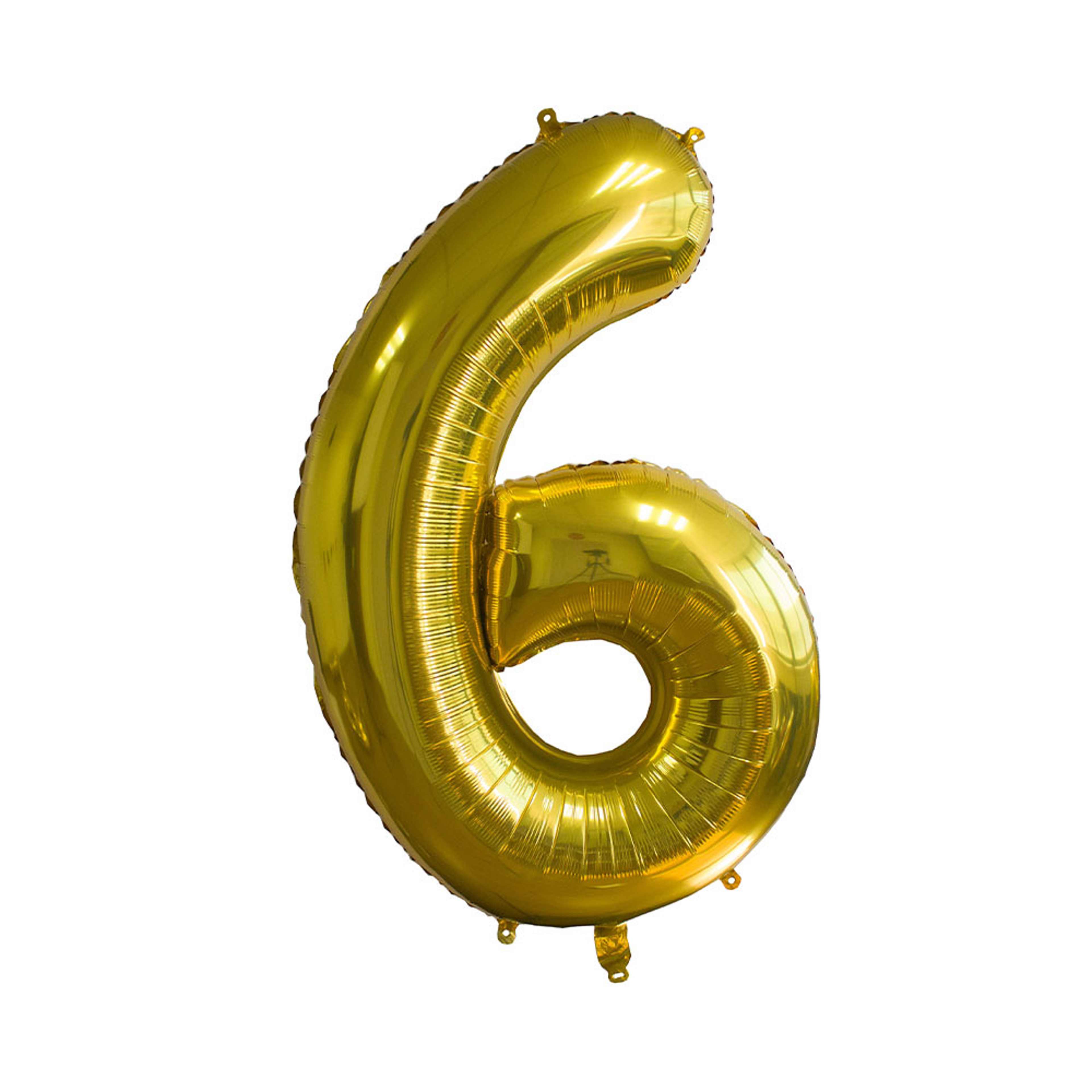 Folieballong guld - 6