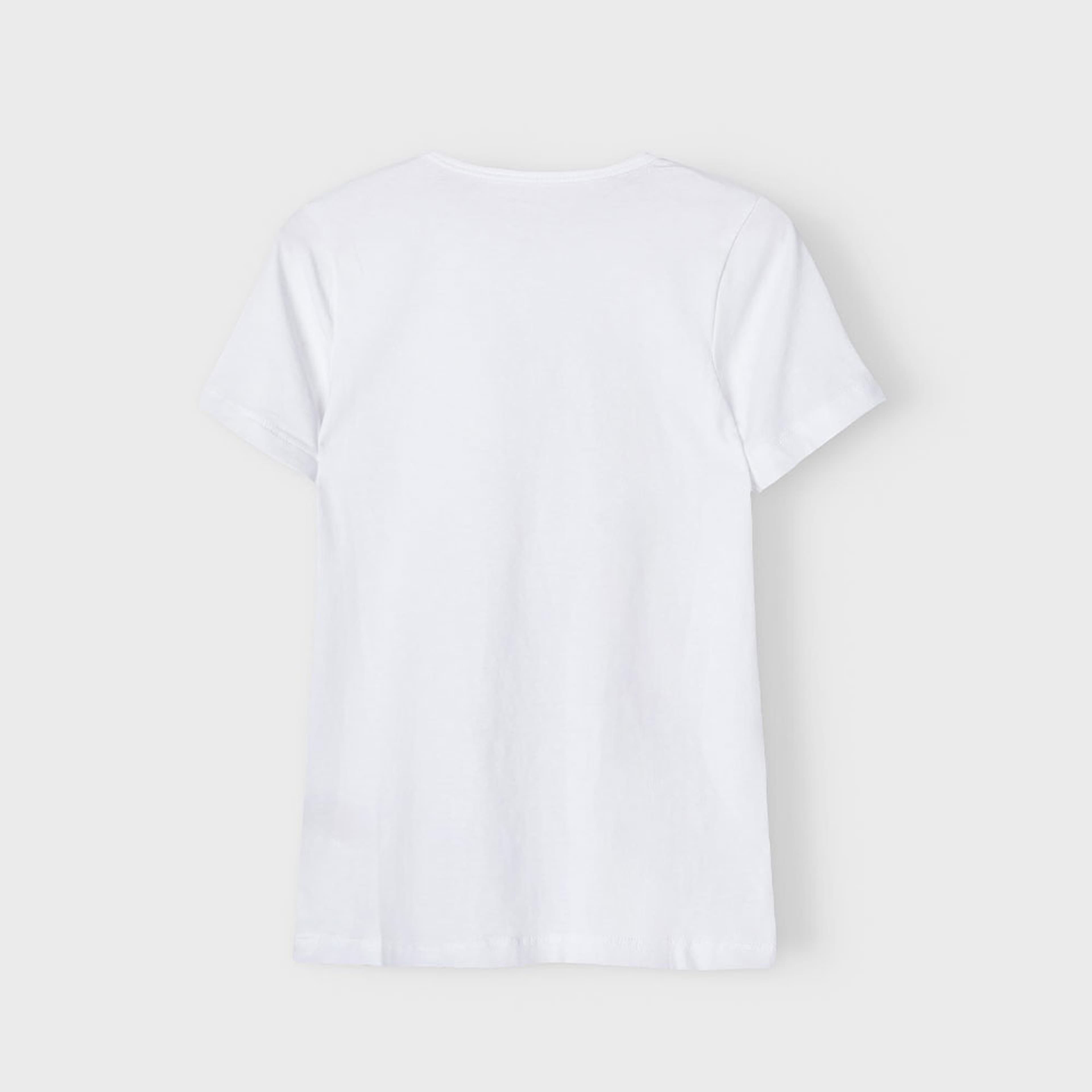 NKMT-SHIRT SLIM 2P, från Name It, i färgen Bright White. Klicka för att öppna bilden i stort format