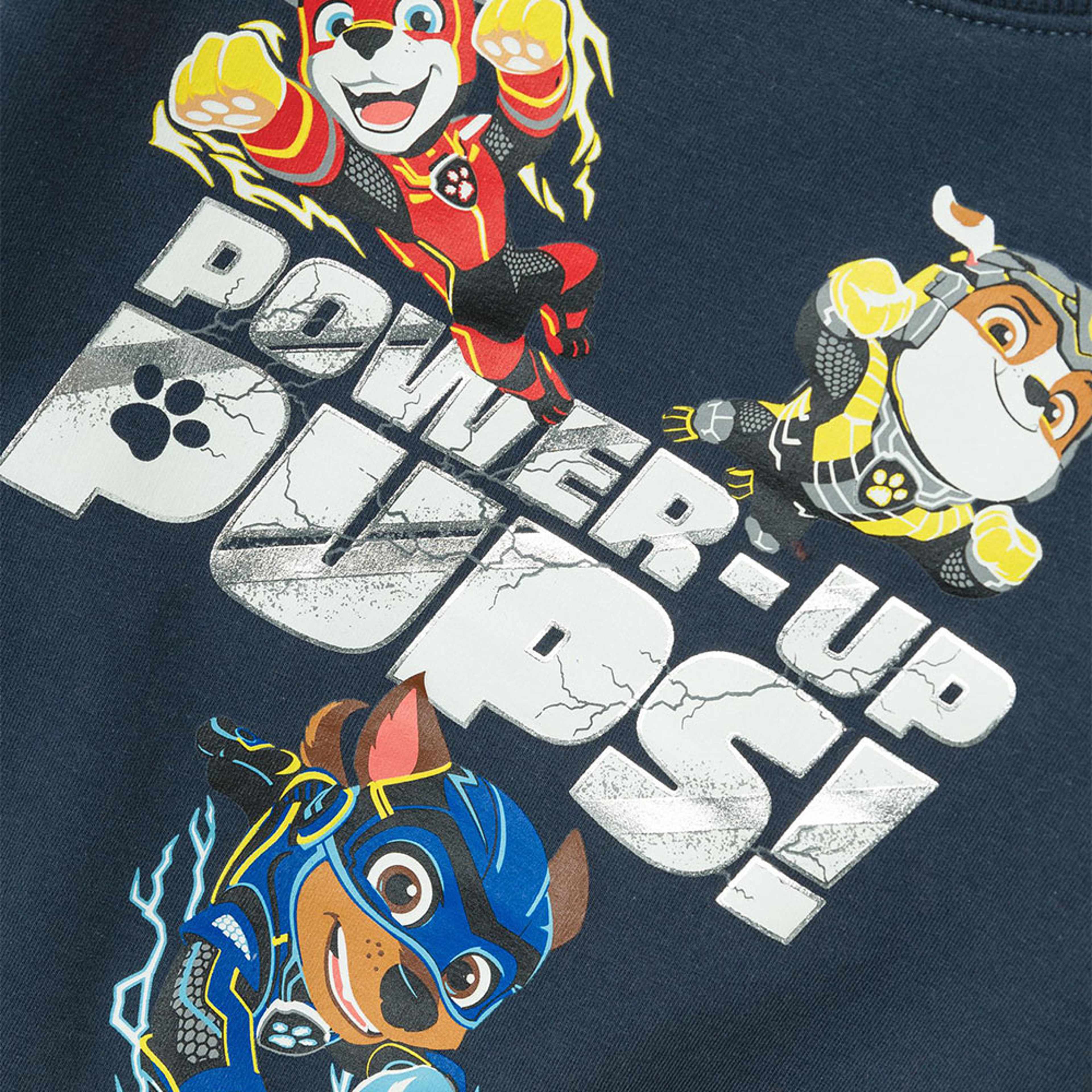 NMMOLLIS PAWPATROL SWEAT BRU CPLG, från Name It, i färgen India Ink. Klicka för att öppna bilden i stort format