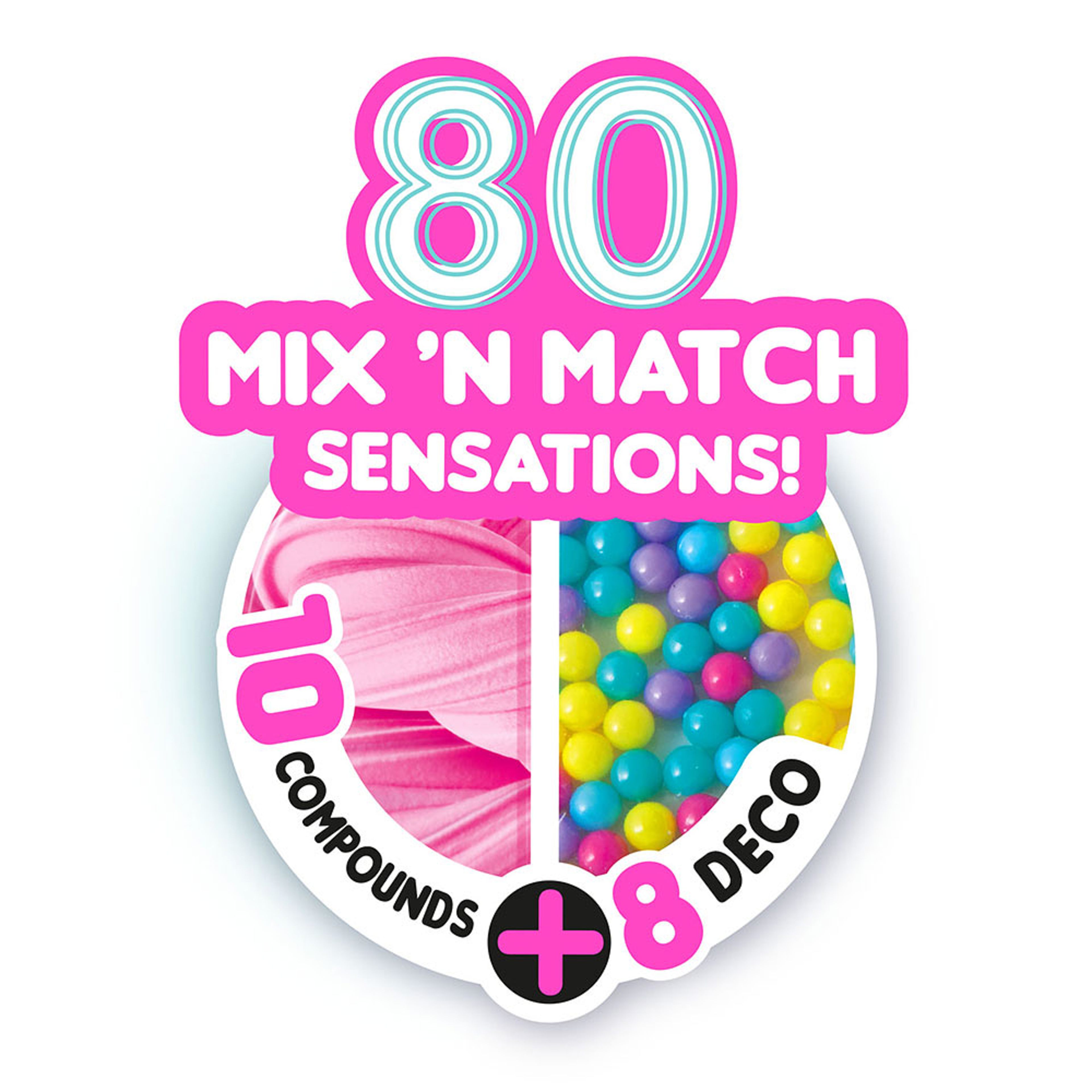 ASMR mix med olika slime, från Crazy Sensations. Klicka för att öppna bilden i stort format