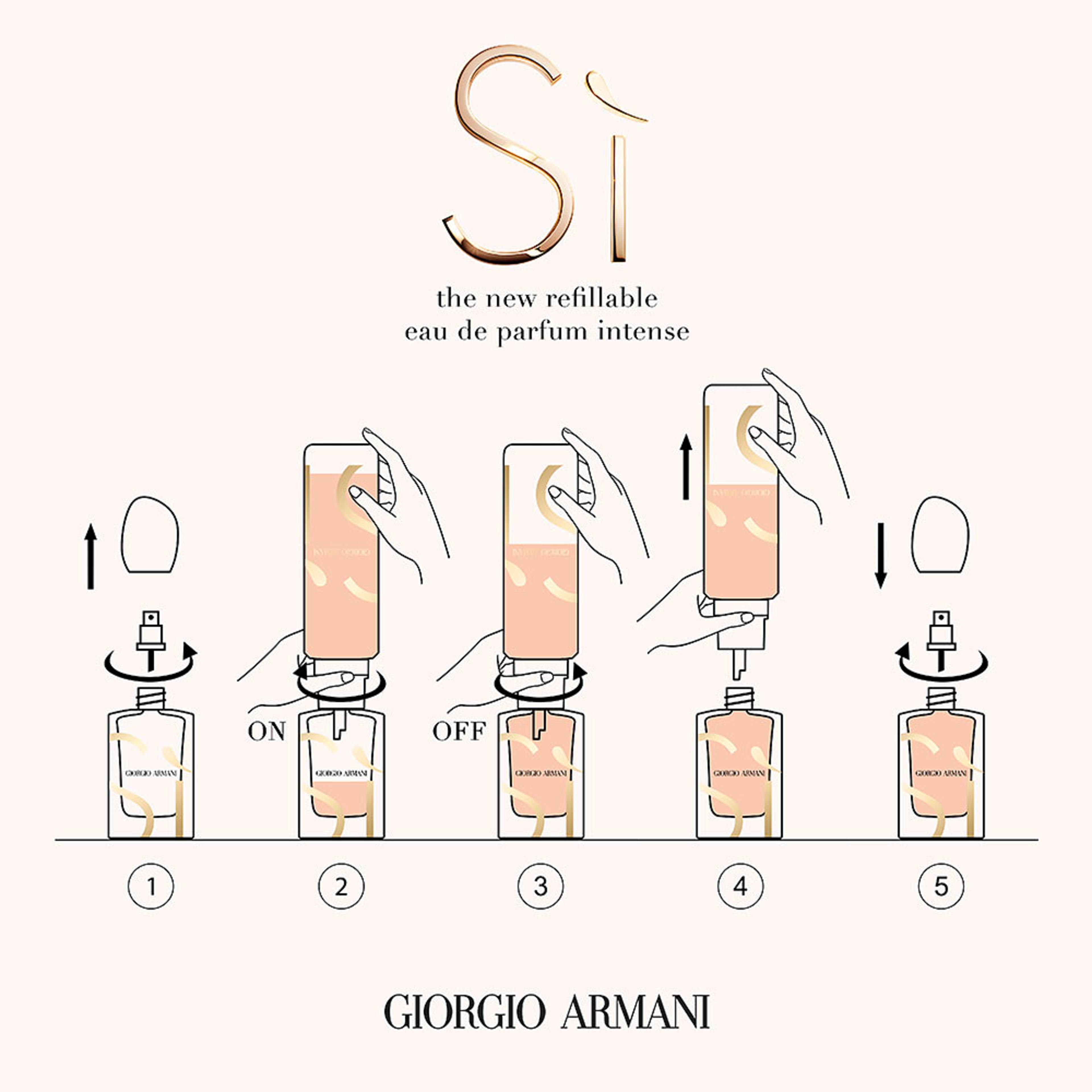 Sì Eau de Parfum Intense Refill