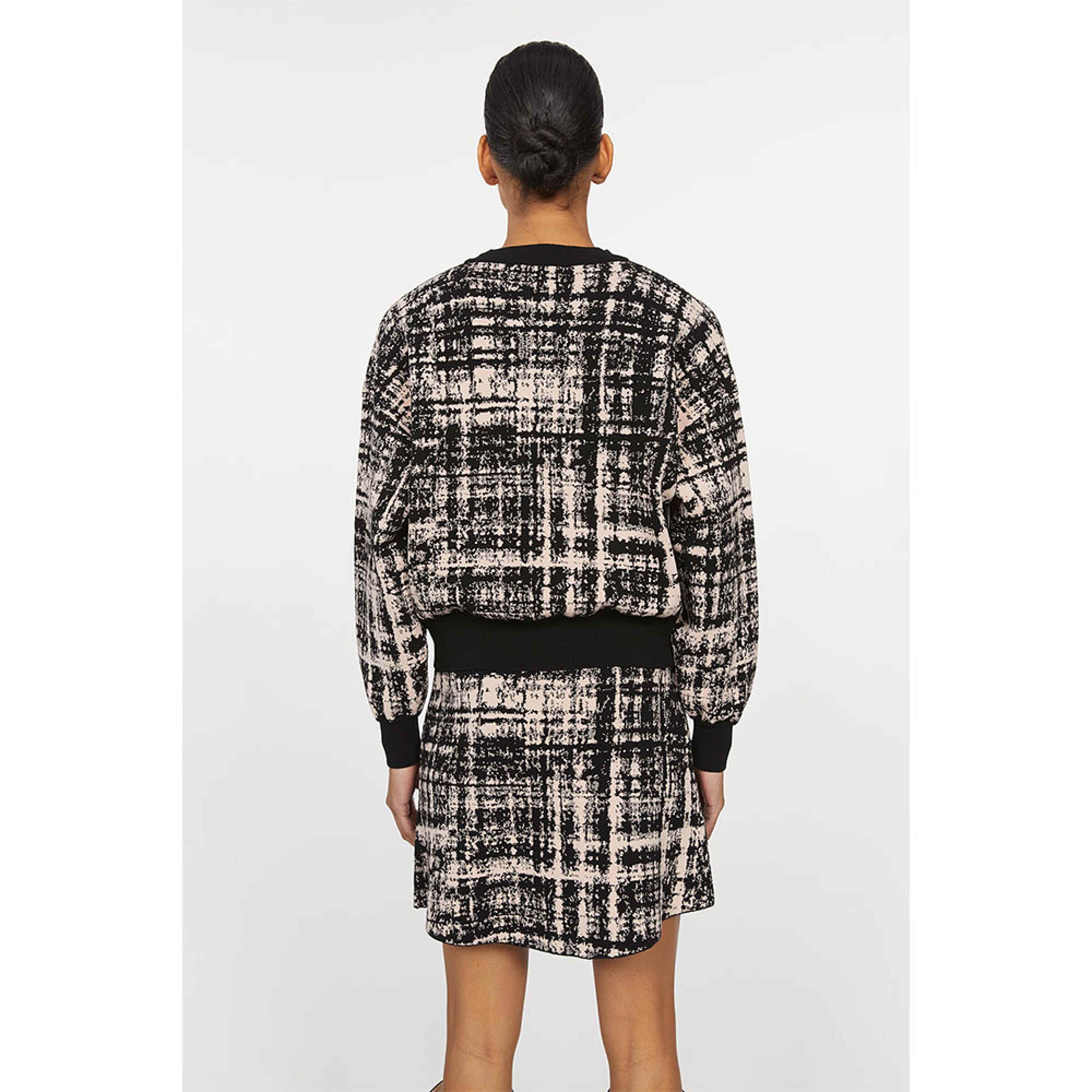 Tendai Check Skirt