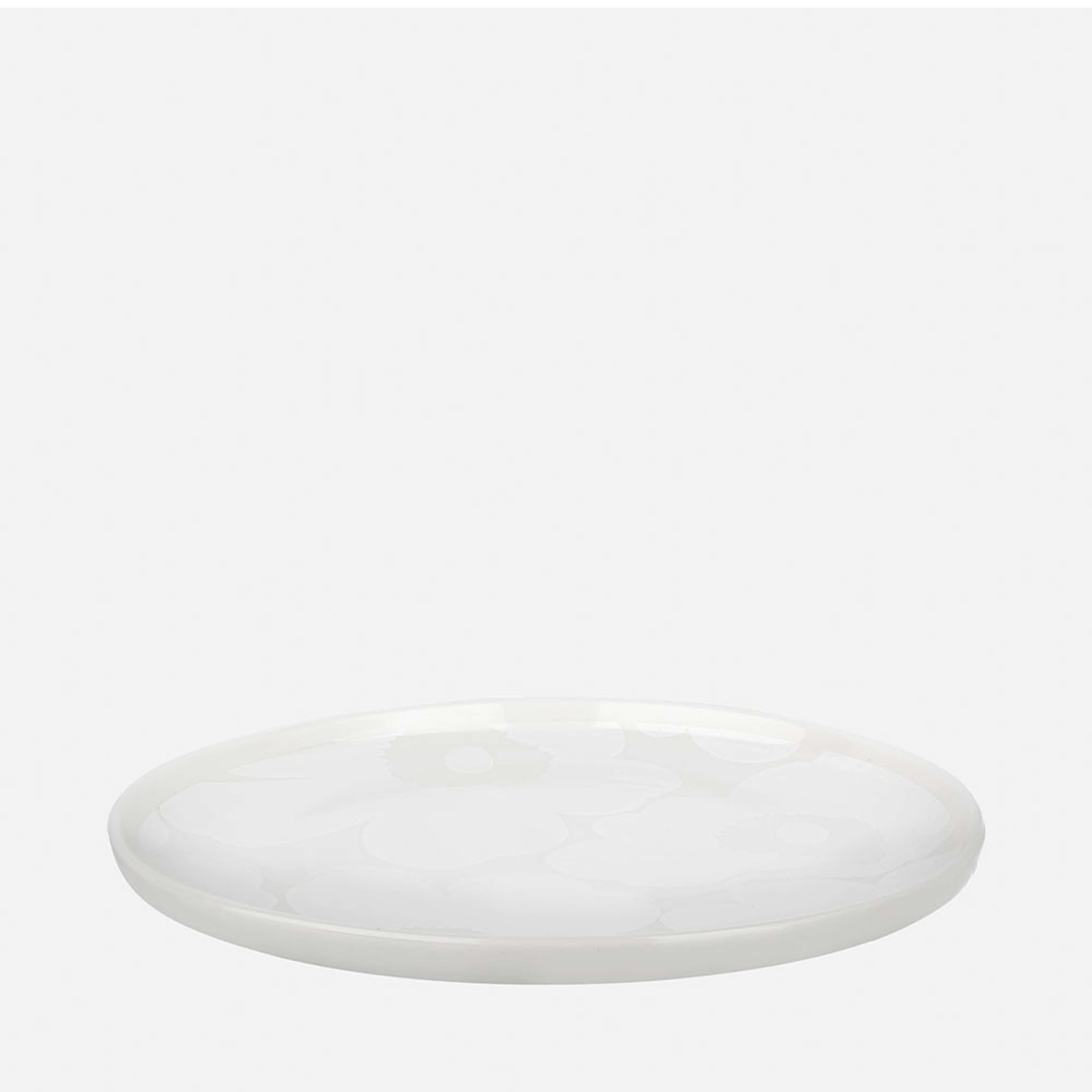 UNIKKO PLATE 20CM, från Marimekko, i färgen White, Off White. Klicka för att öppna bilden i stort format