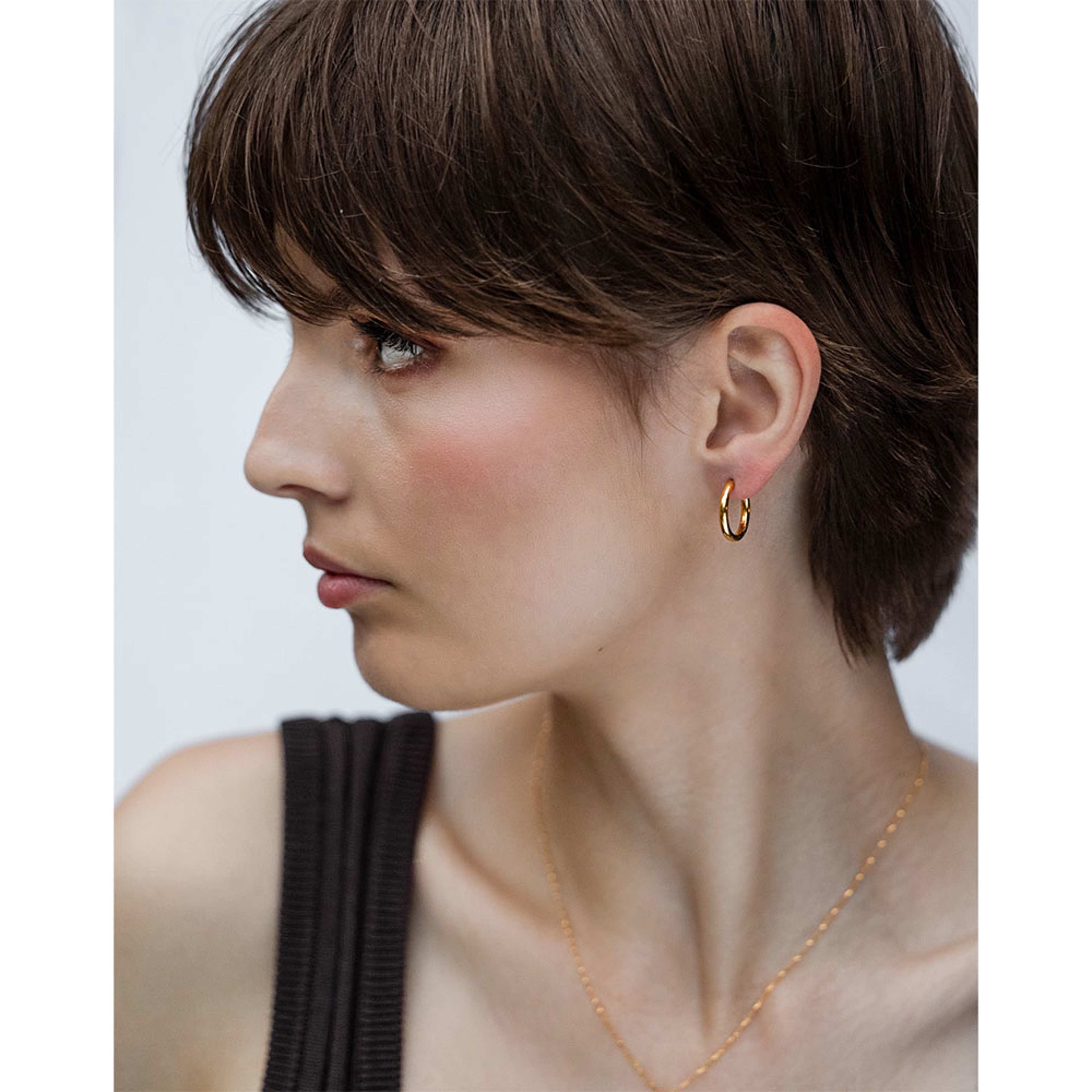 Beloved Fat Big Hoops Gold