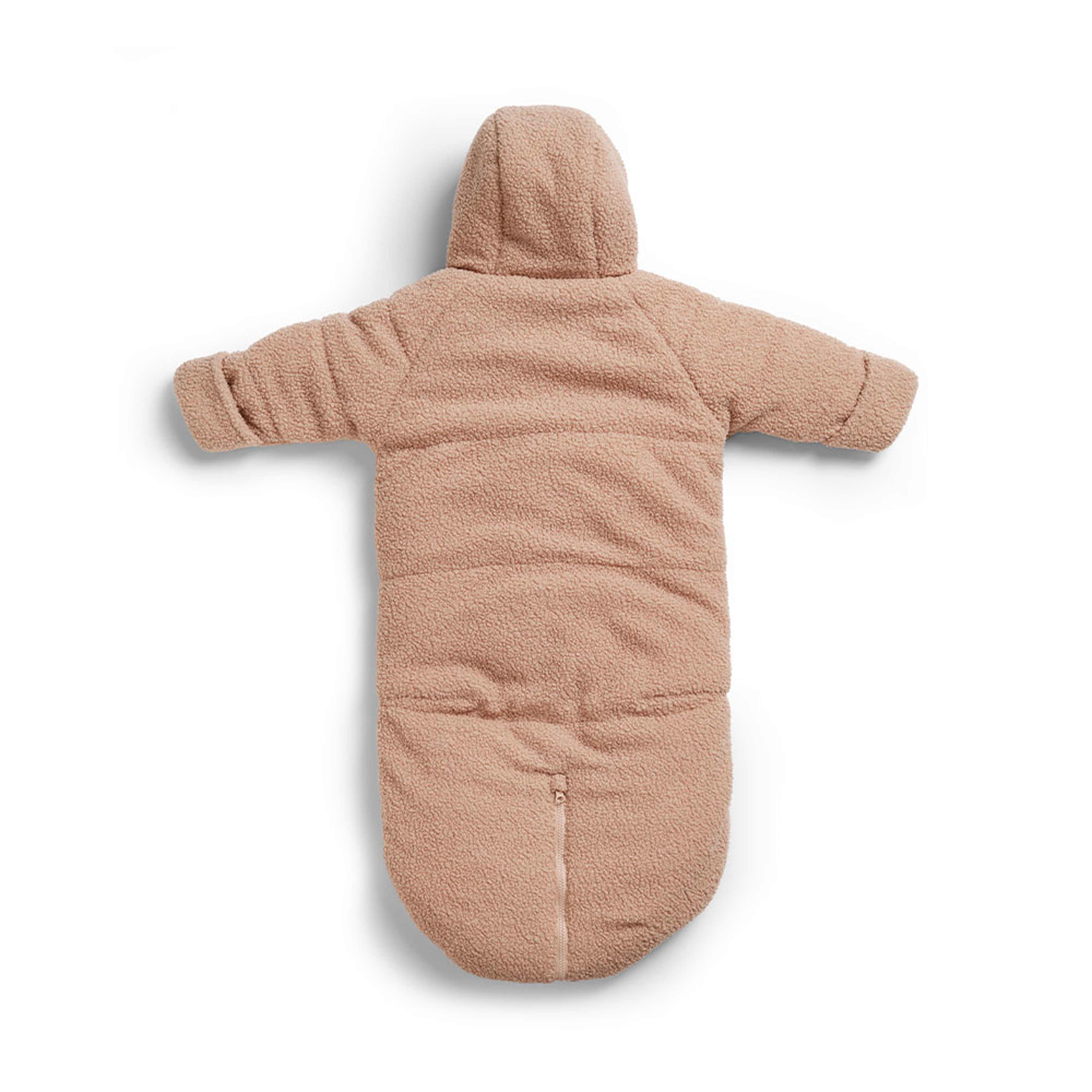 Baby Overall - Pink Bouclé 6-12m