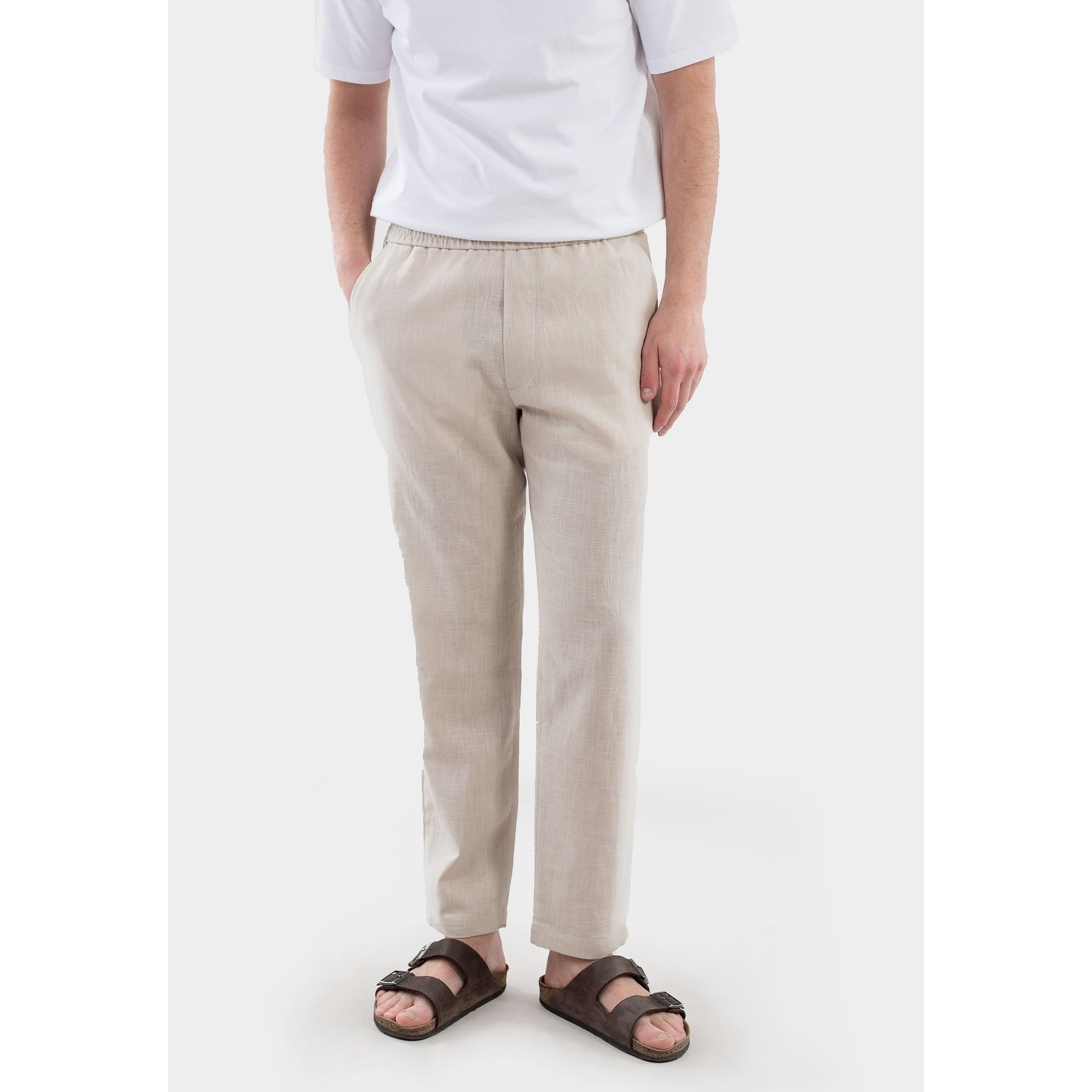 Harlow Linnebyxor - Beige