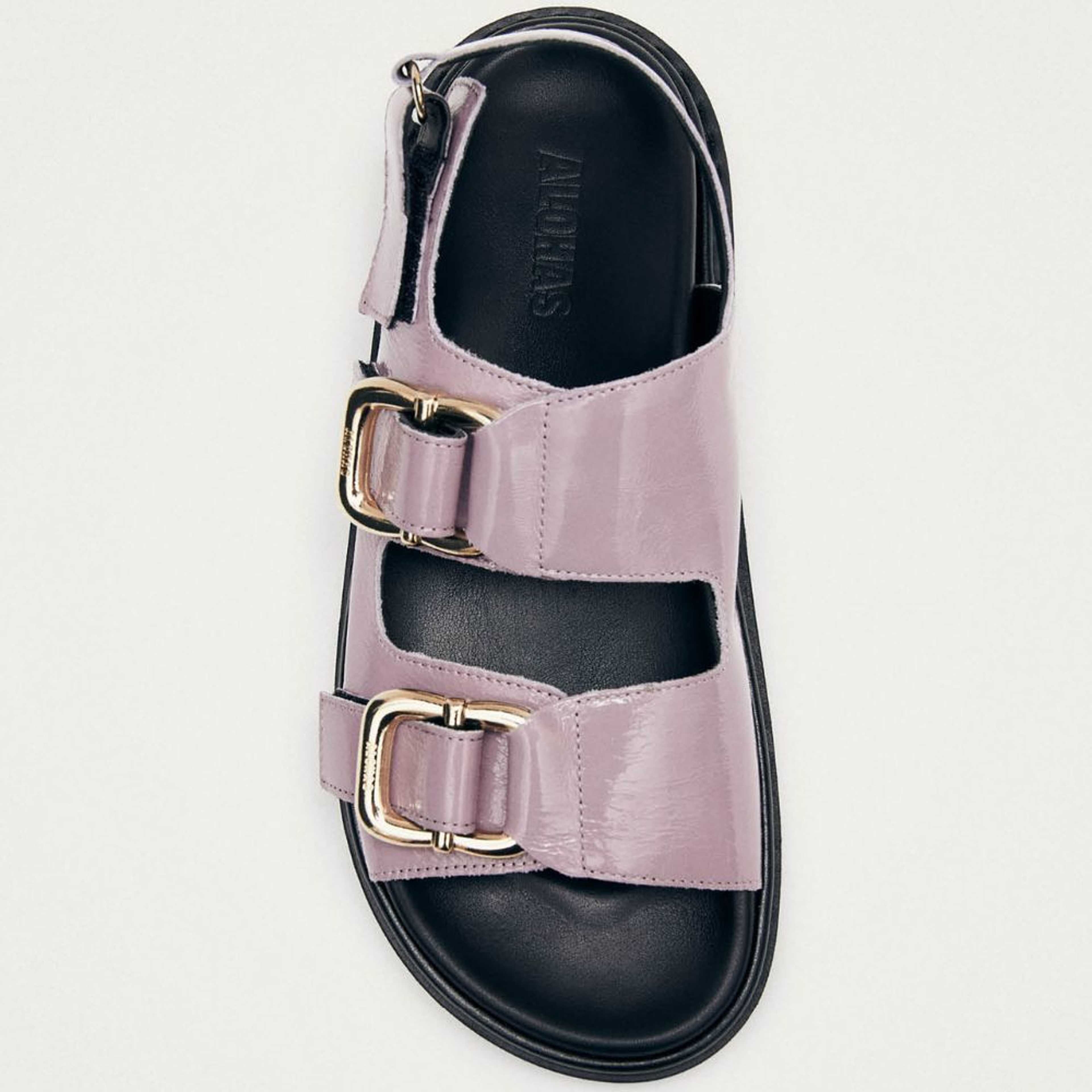 Harper Onix Malva Leather Sandals