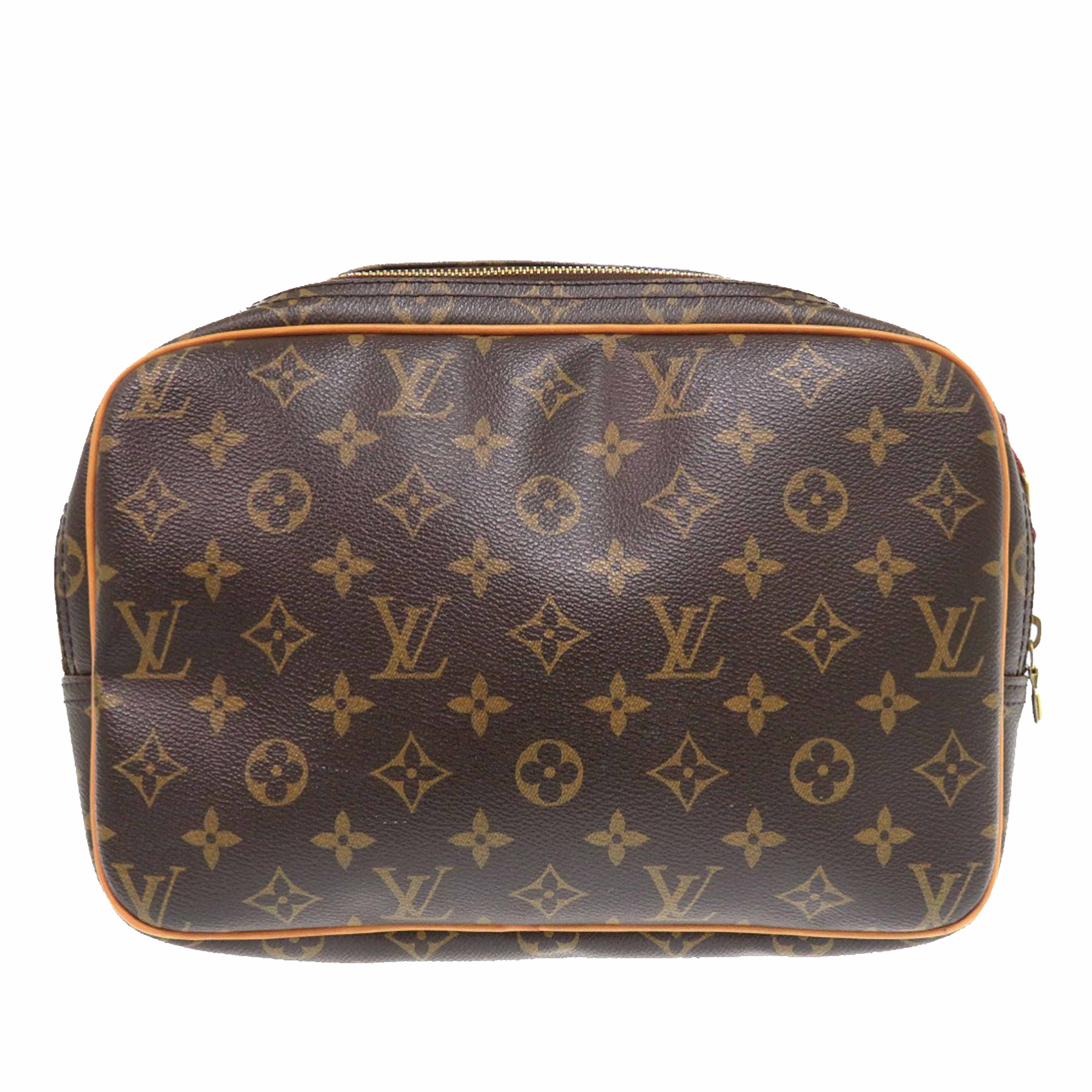 Louis Vuitton Monogram Reporter Pm, från Luxclusif, i färgen brun. Klicka för att öppna bilden i stort format