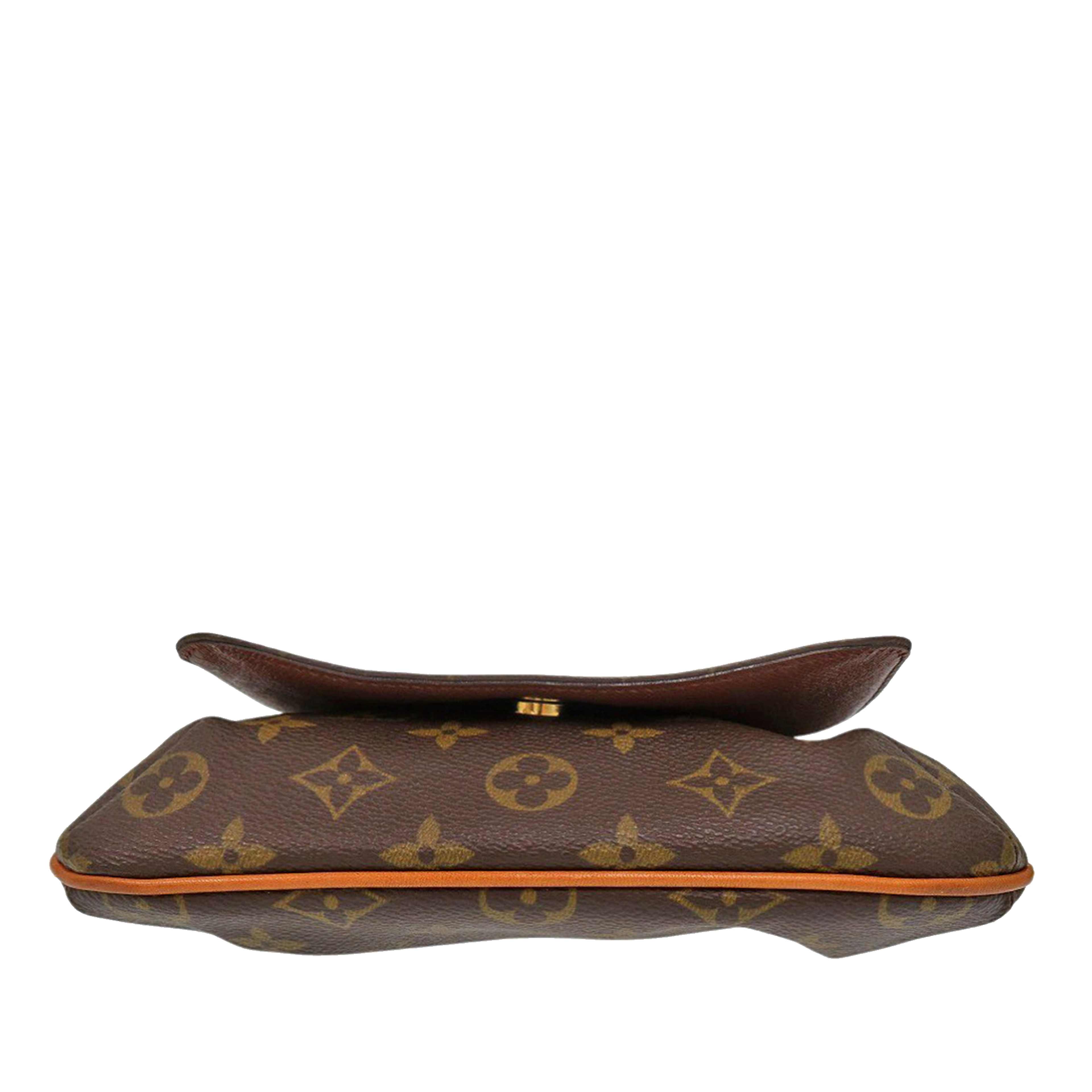 Louis Vuitton Monogram Musette Salsa Pm Short Strap, från Luxclusif, i färgen brun. Klicka för att öppna bilden i stort format