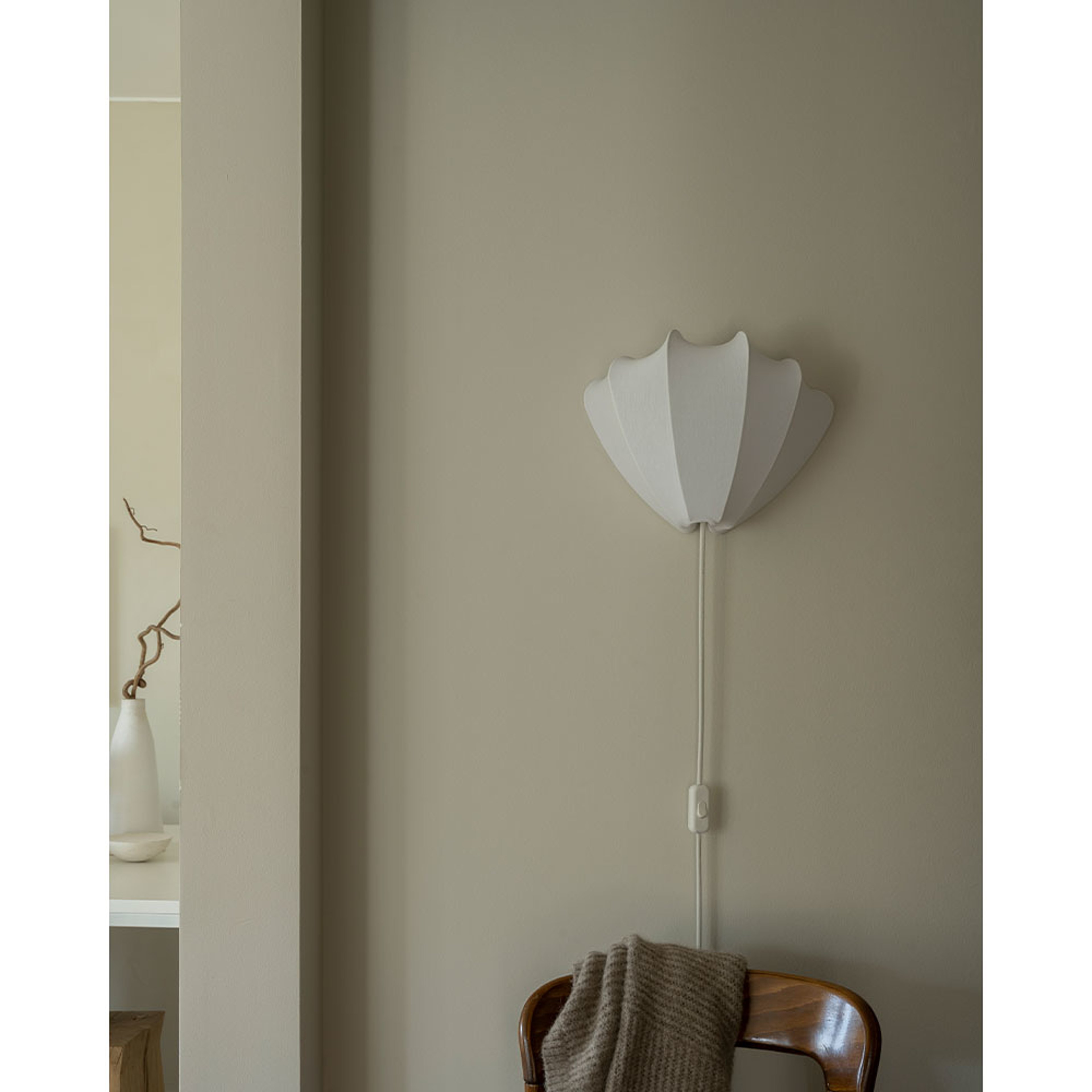 Anna wall S cotton White