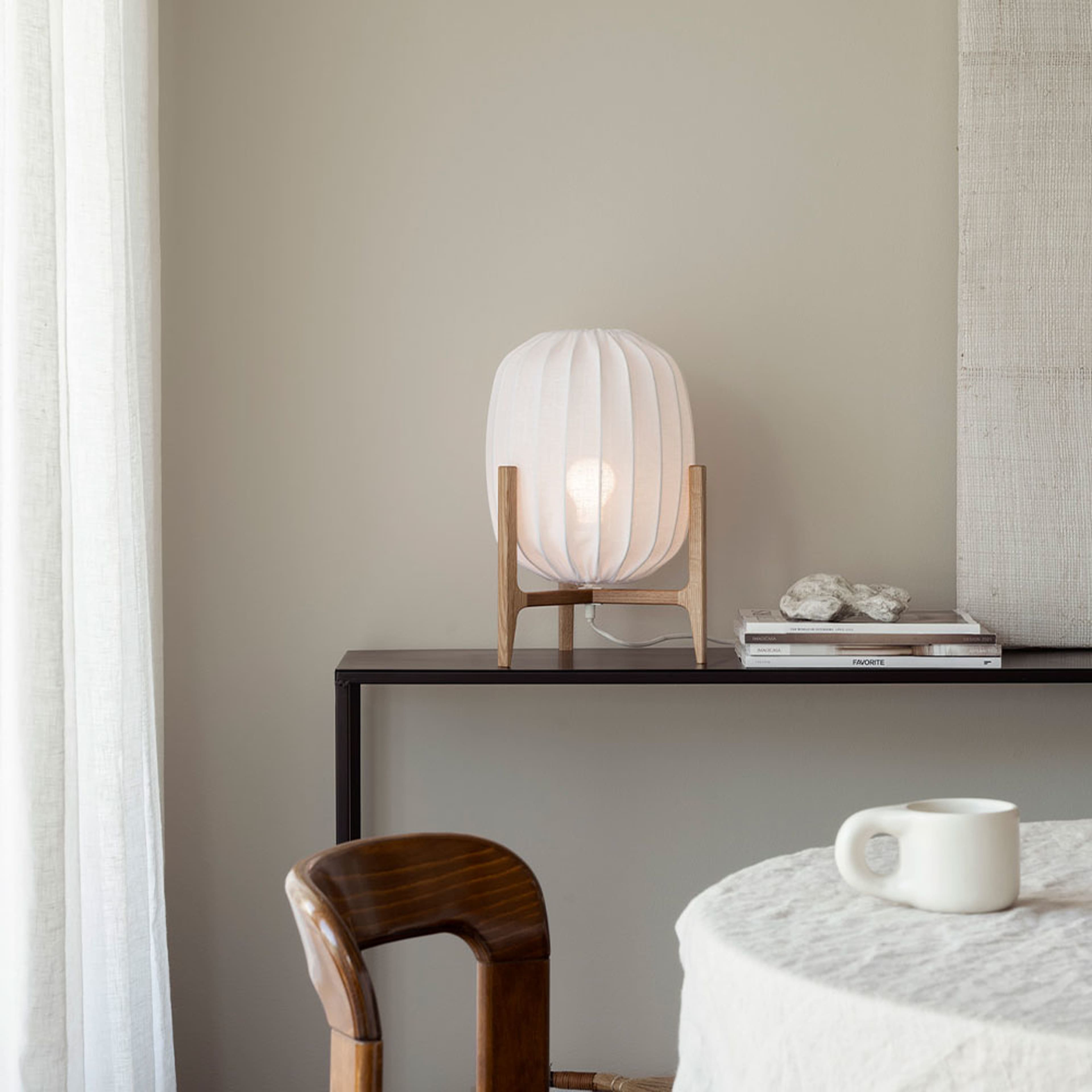 Prisma table Oak / White