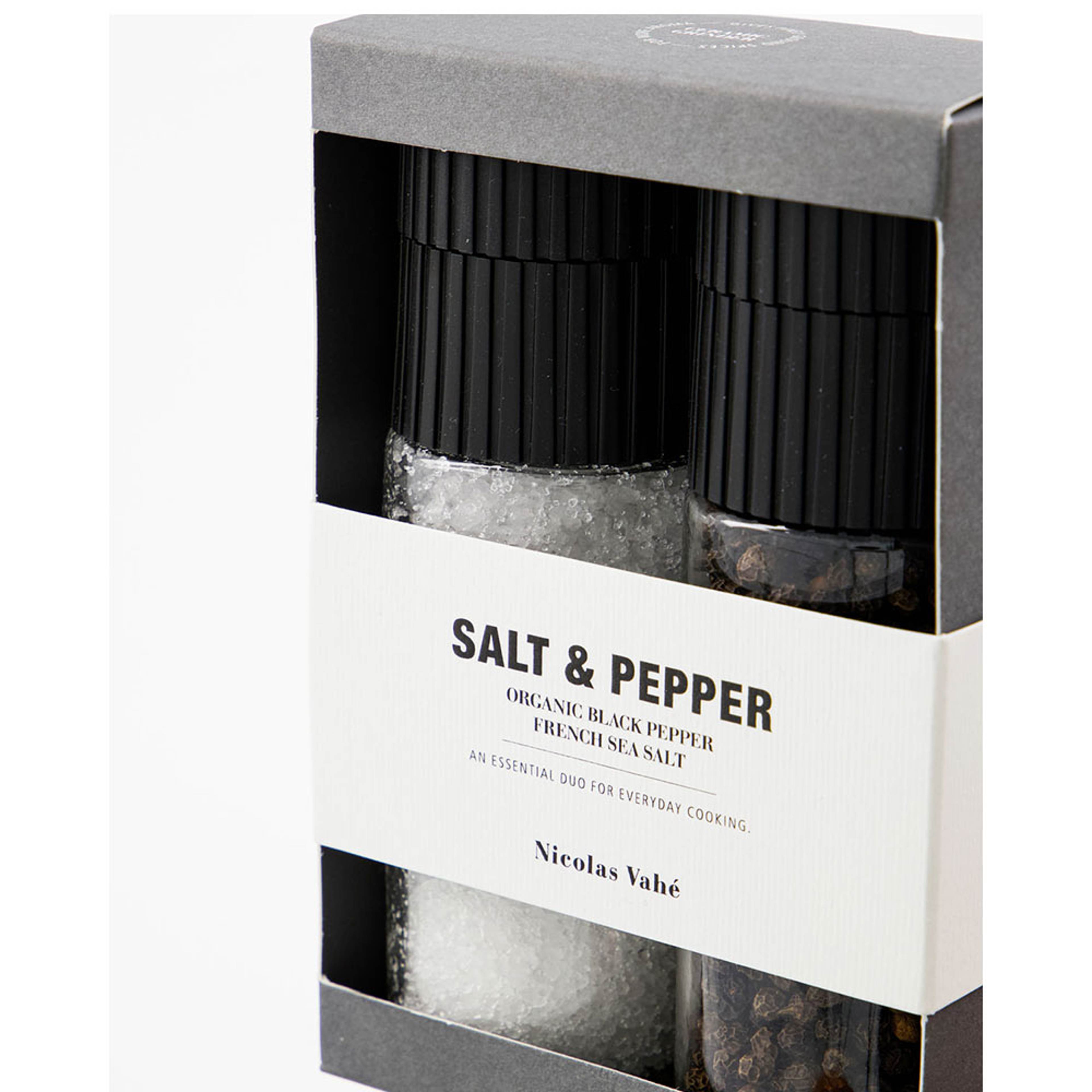 Presentask, Nicolas Vahé Salt & Organic Pepper