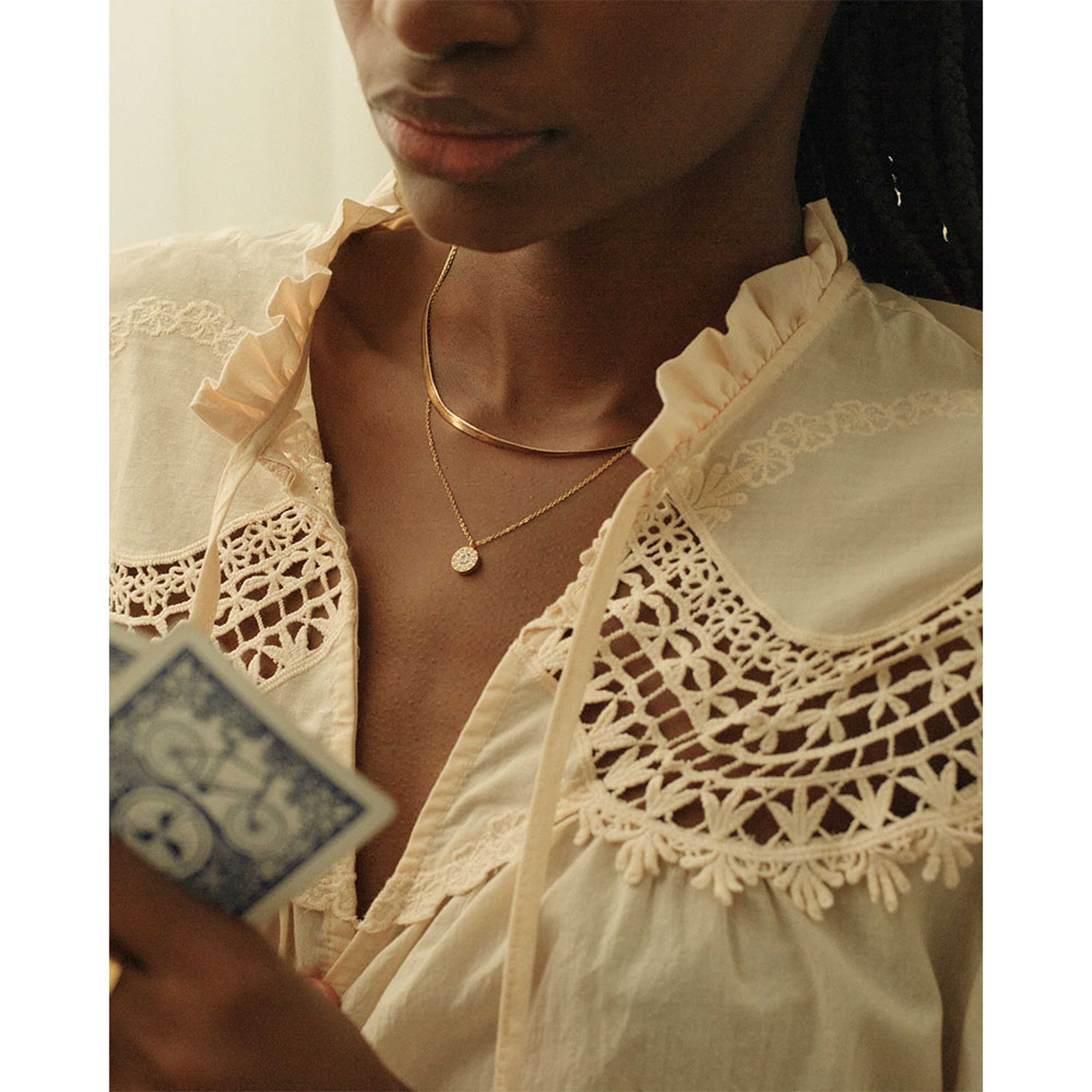 Thassos Necklace S Gold