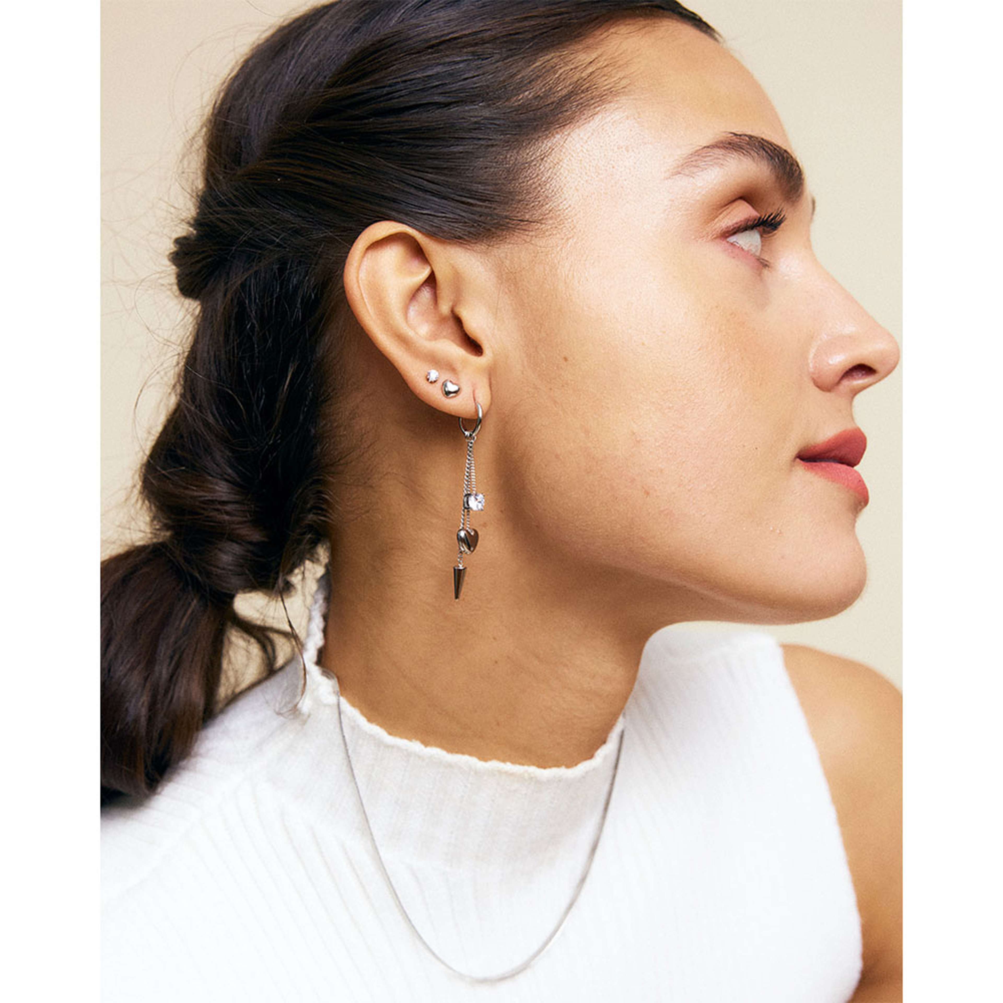 Peak Hoops Multi Heart Steel