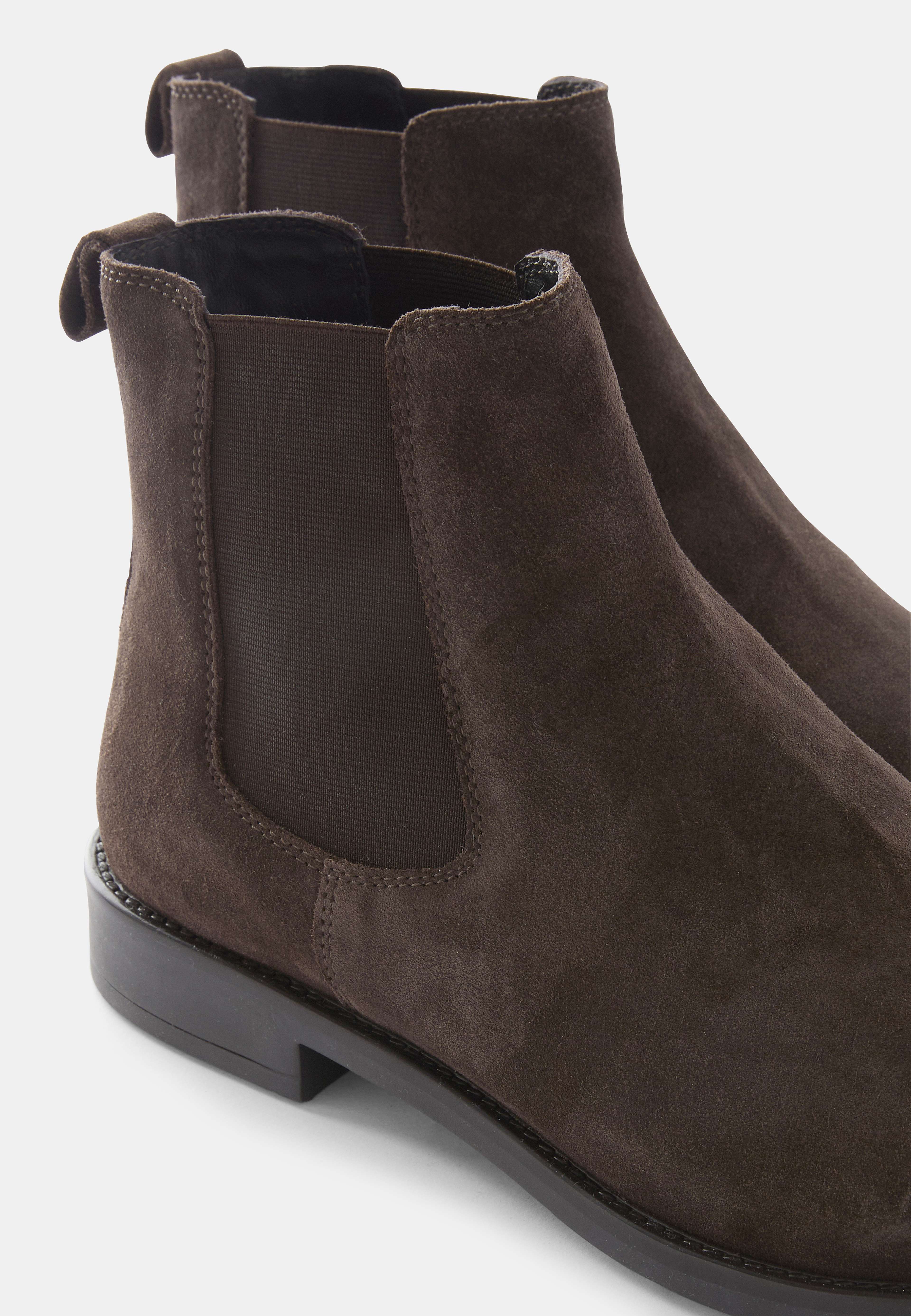 Chelsea boots i mocka