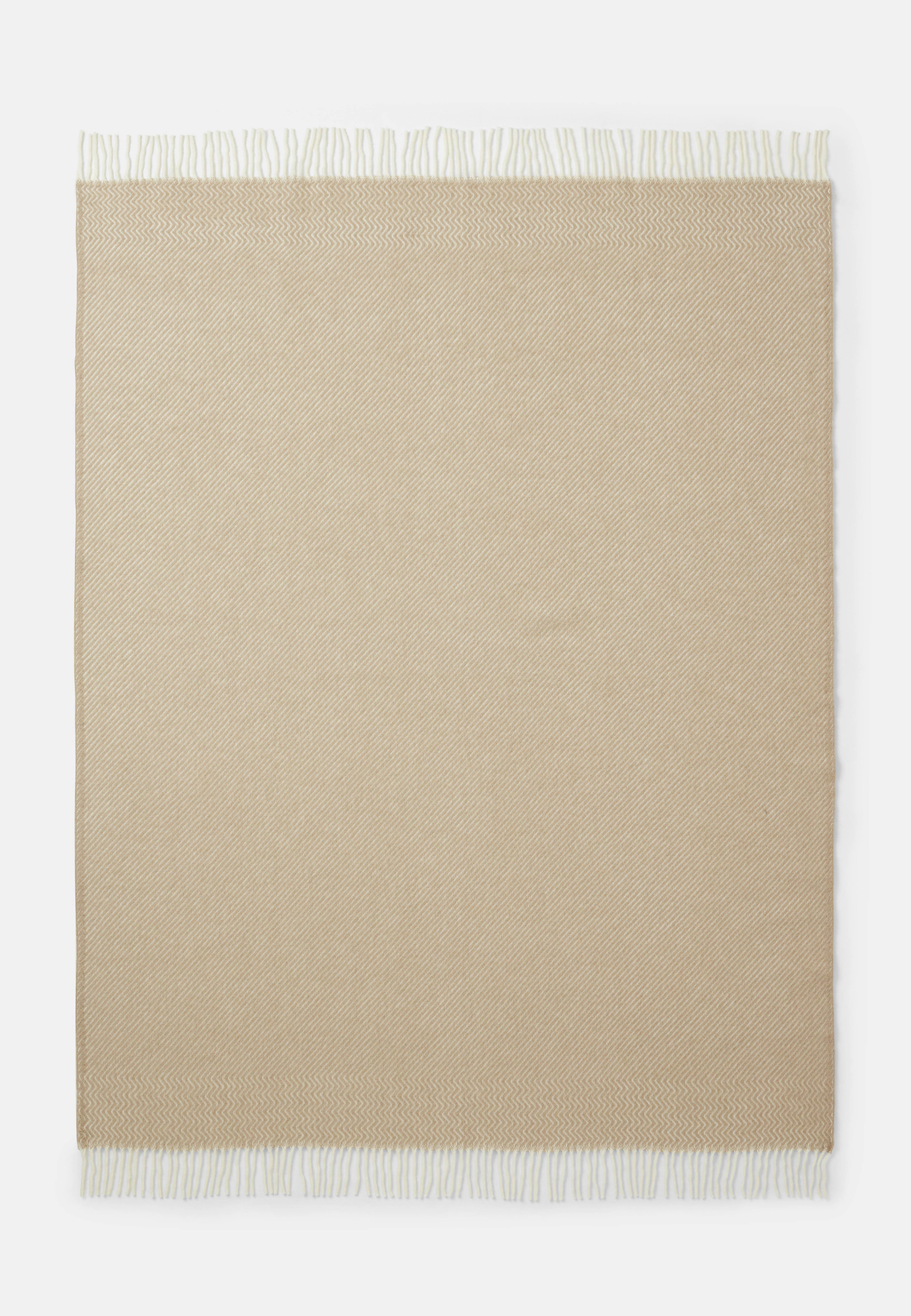 Klippan Ullpläd Zack, från Klippan, i färgen Beige. Klicka för att öppna bilden i stort format