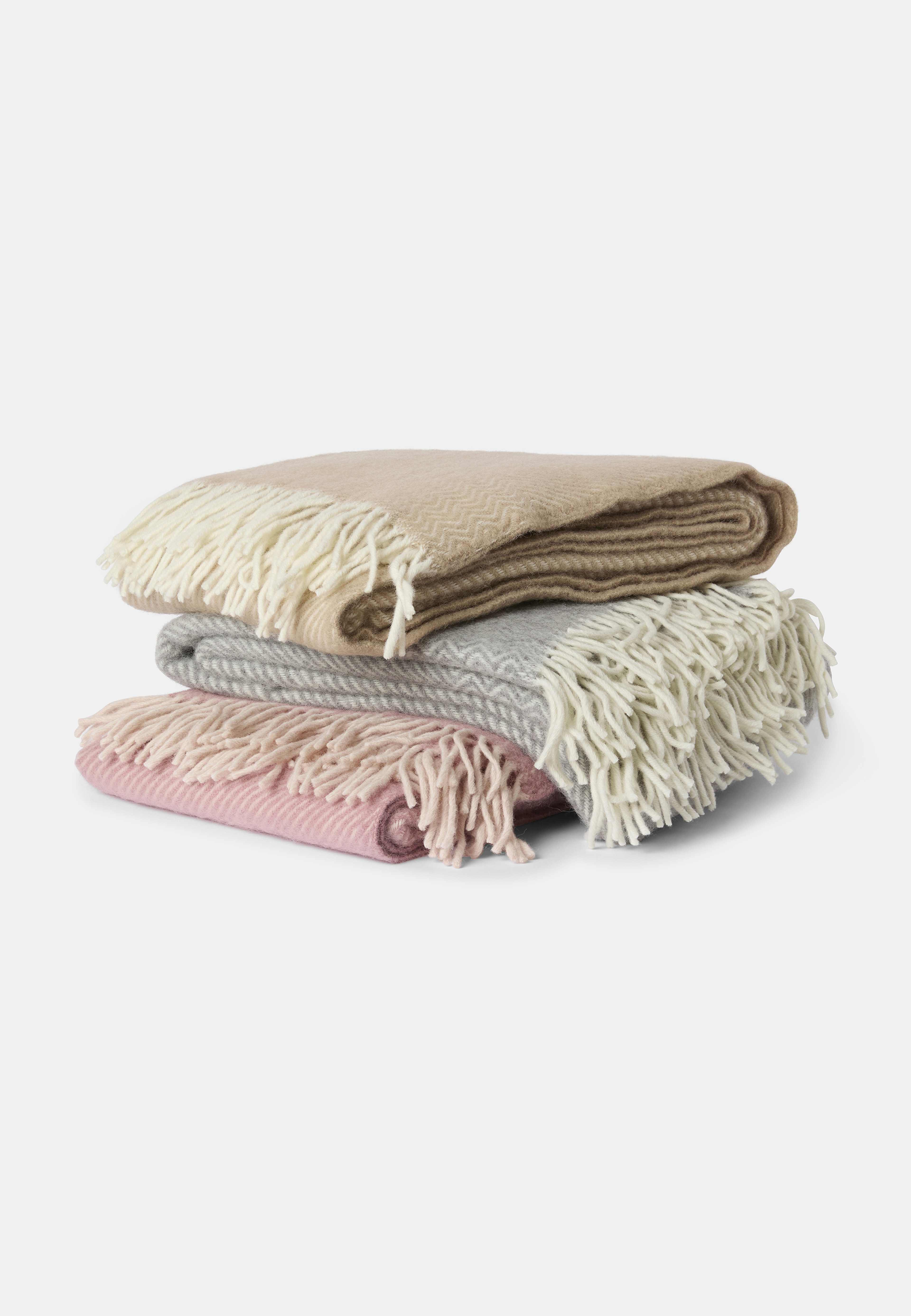 Klippan Ullpläd Zack, från Klippan, i färgen Beige. Klicka för att öppna bilden i stort format