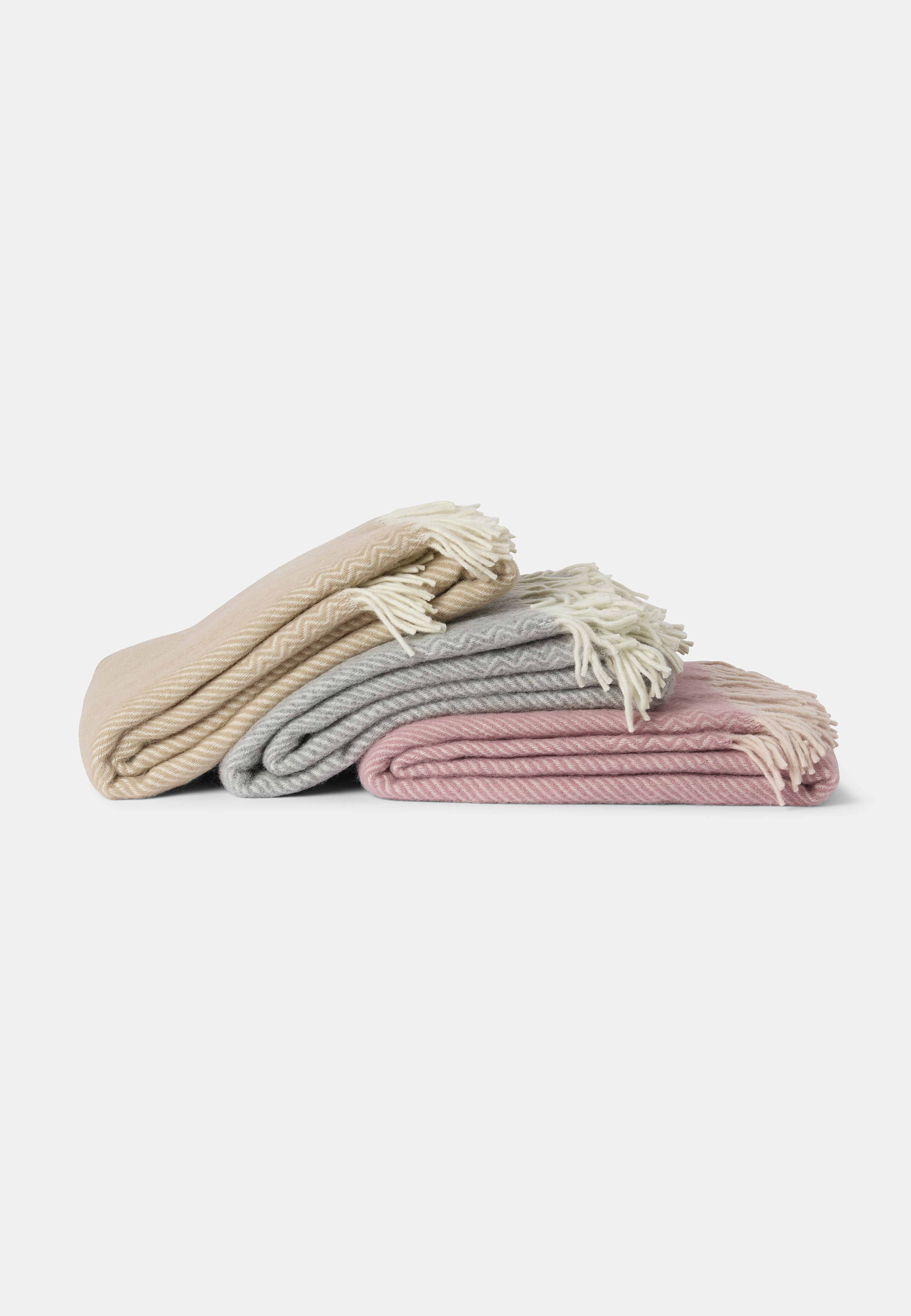 Klippan Ullpläd Zack, från Klippan, i färgen Beige. Klicka för att öppna bilden i stort format
