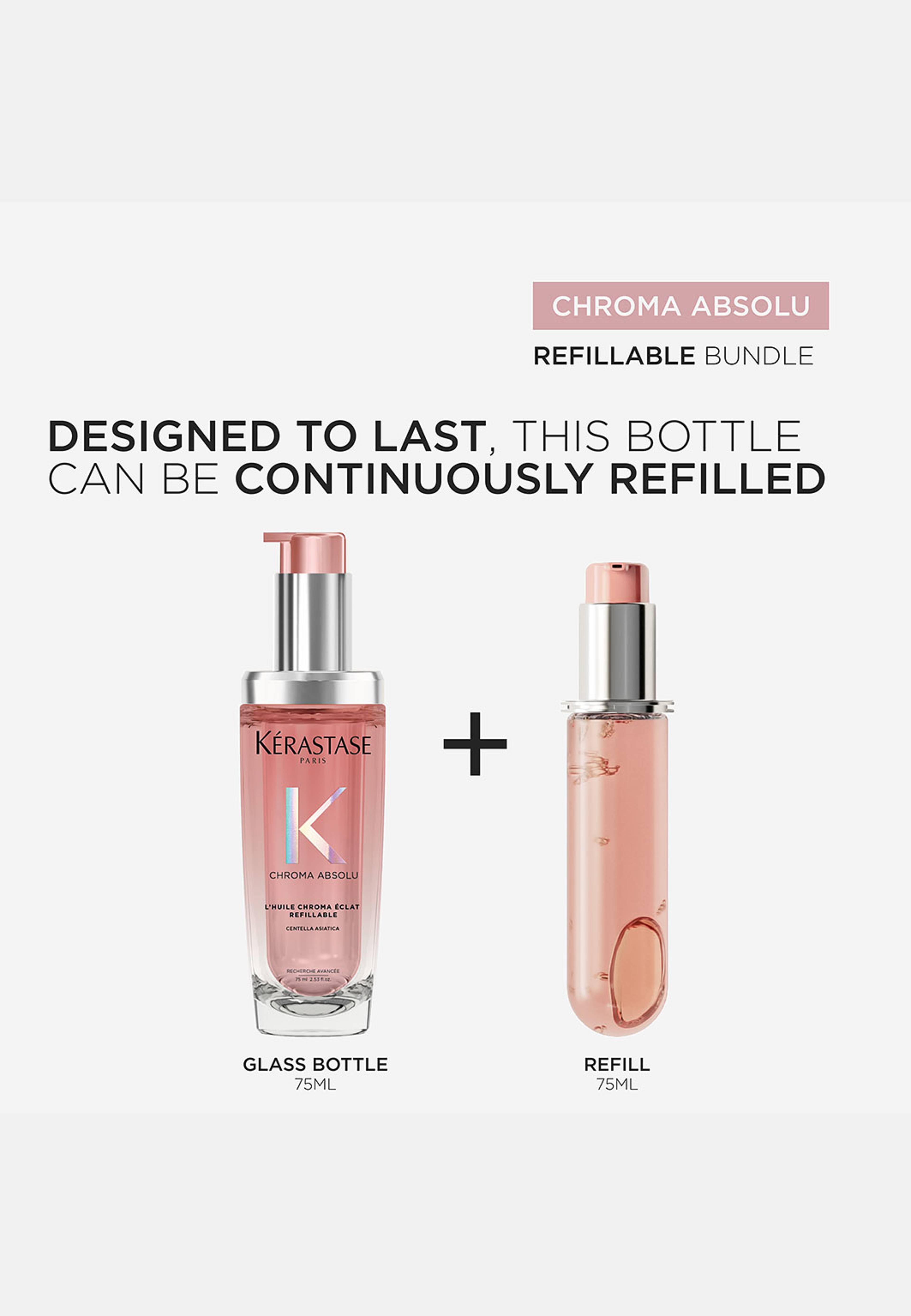 Chroma Éclat Refillable Hair Oil