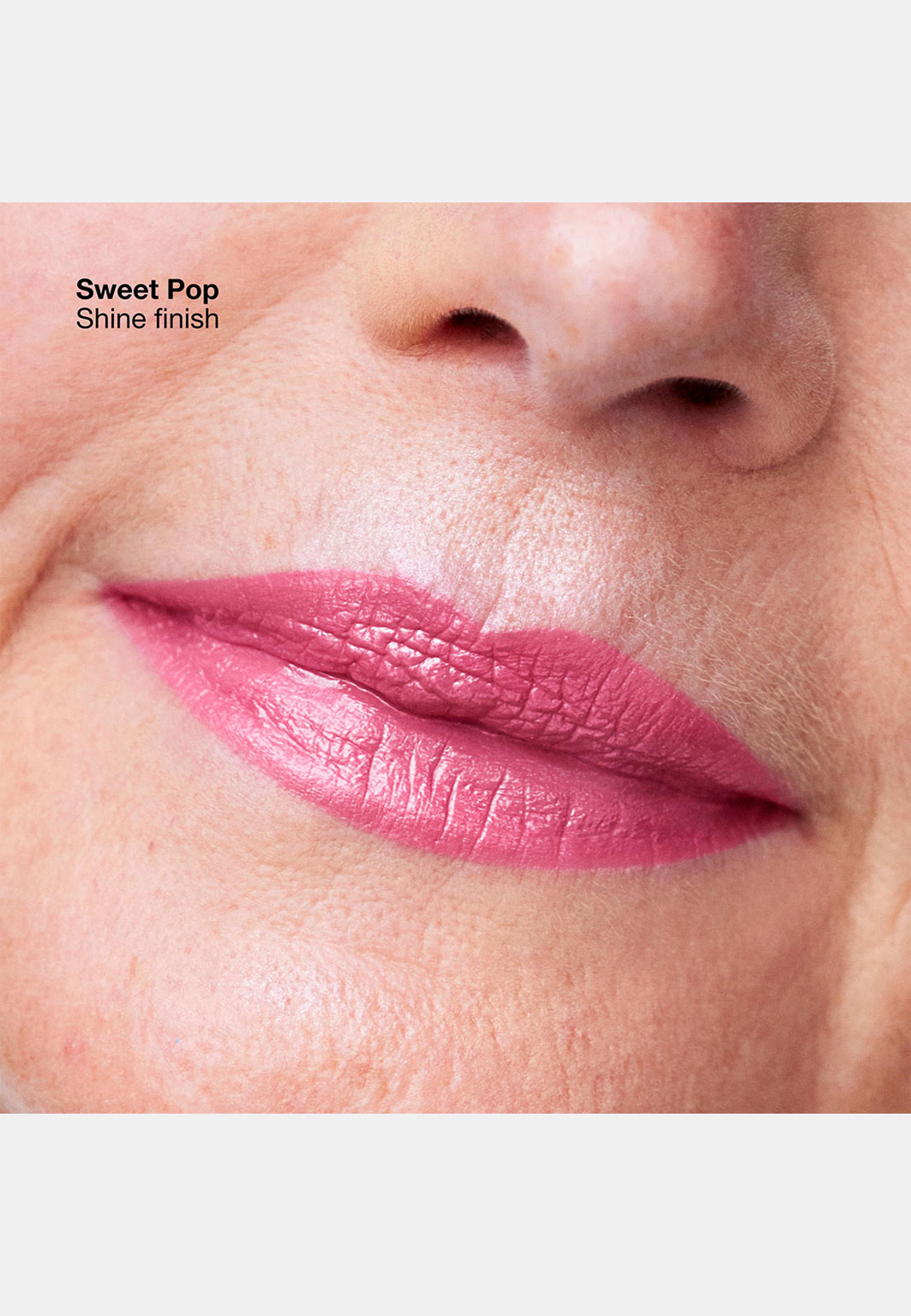 Pop Longwear Lipstick Shine, från Clinique, i färgen Sweet Pop. Klicka för att öppna bilden i stort format