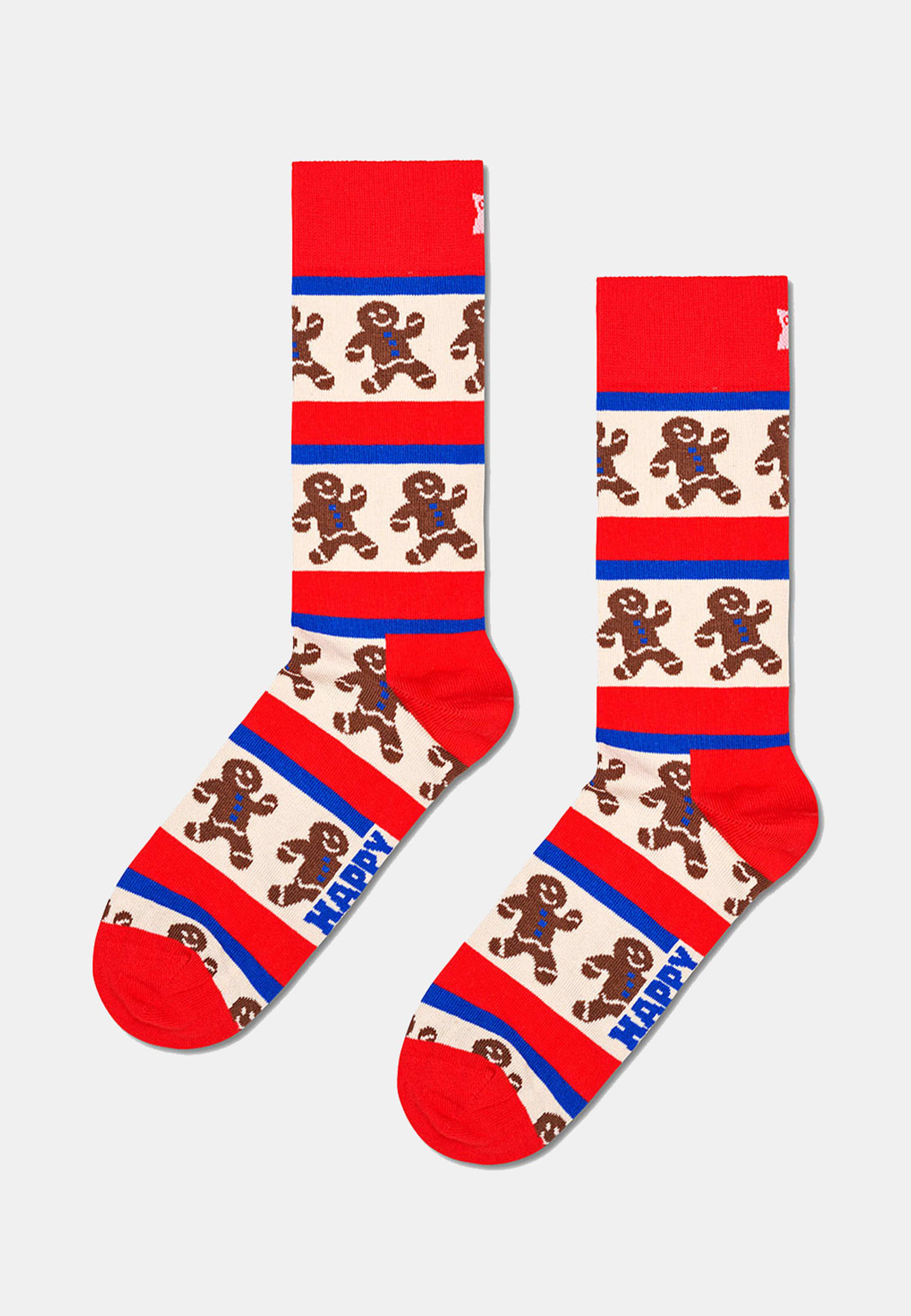 Gingerbread Stripe Sock