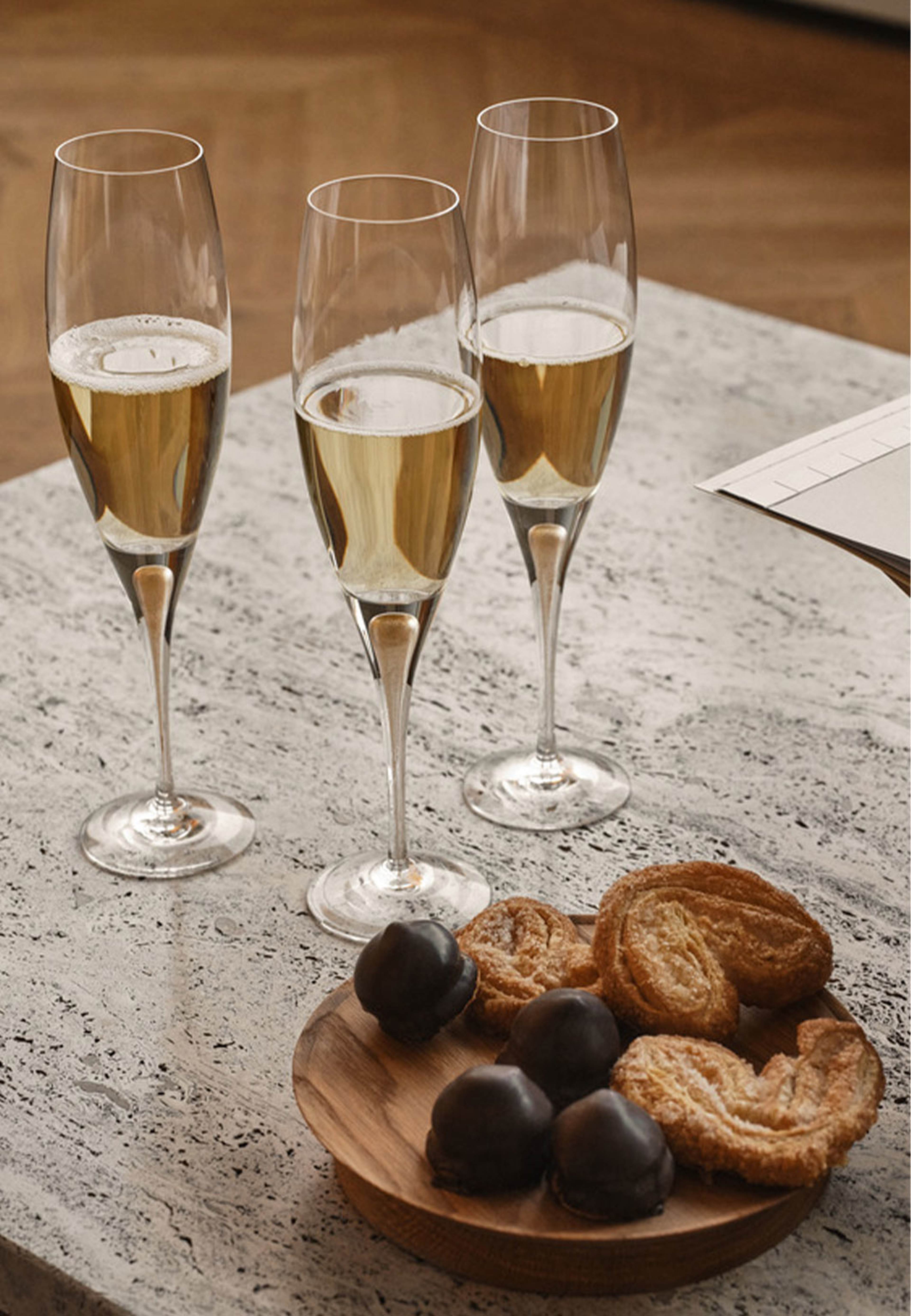 Orrefors Intermezzo Champagneglas 26Cl 2-Pack