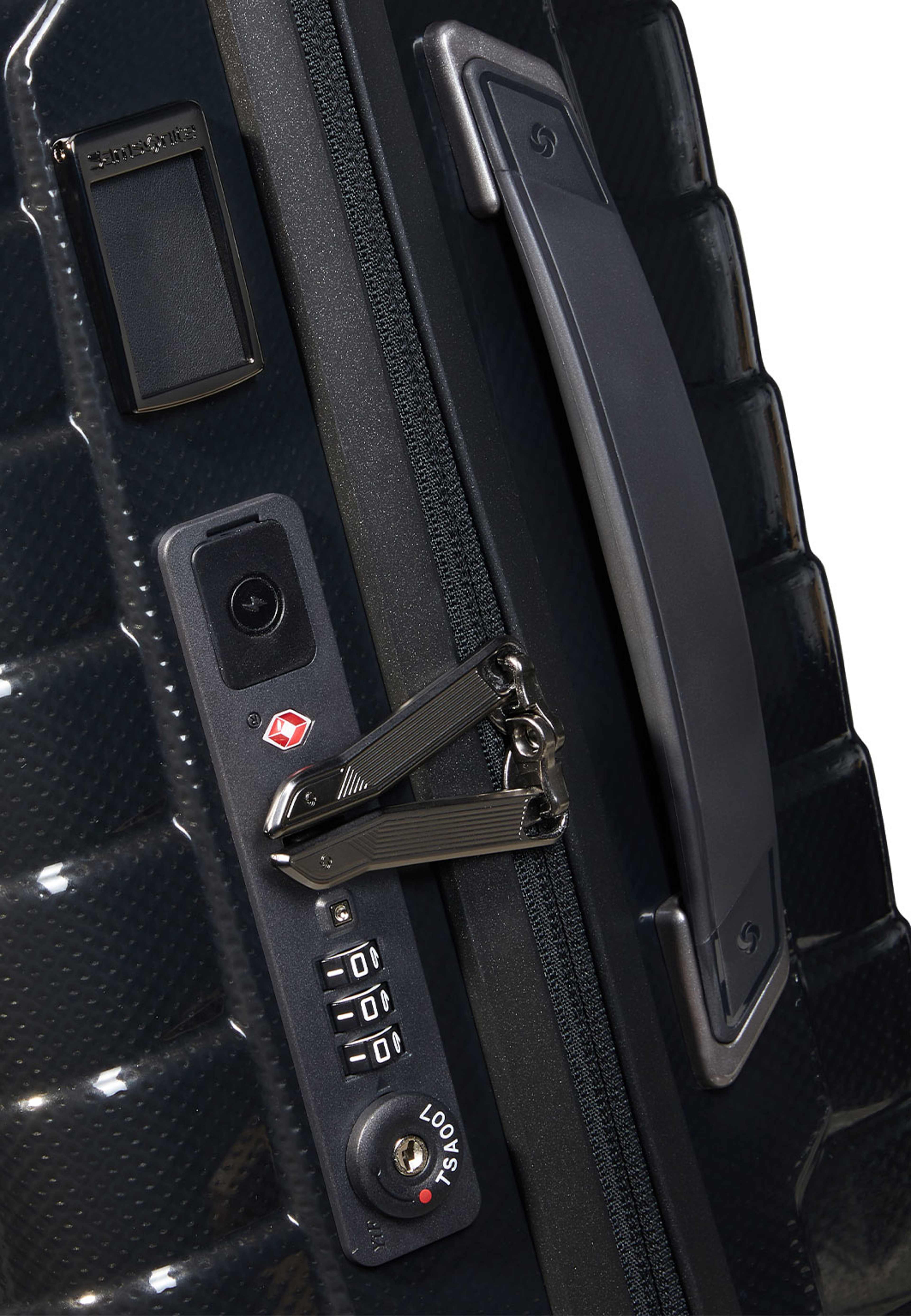 Proxis Kabinväska med 4 hjul 55 cm, från Samsonite, i färgen Black. Klicka för att öppna bilden i stort format