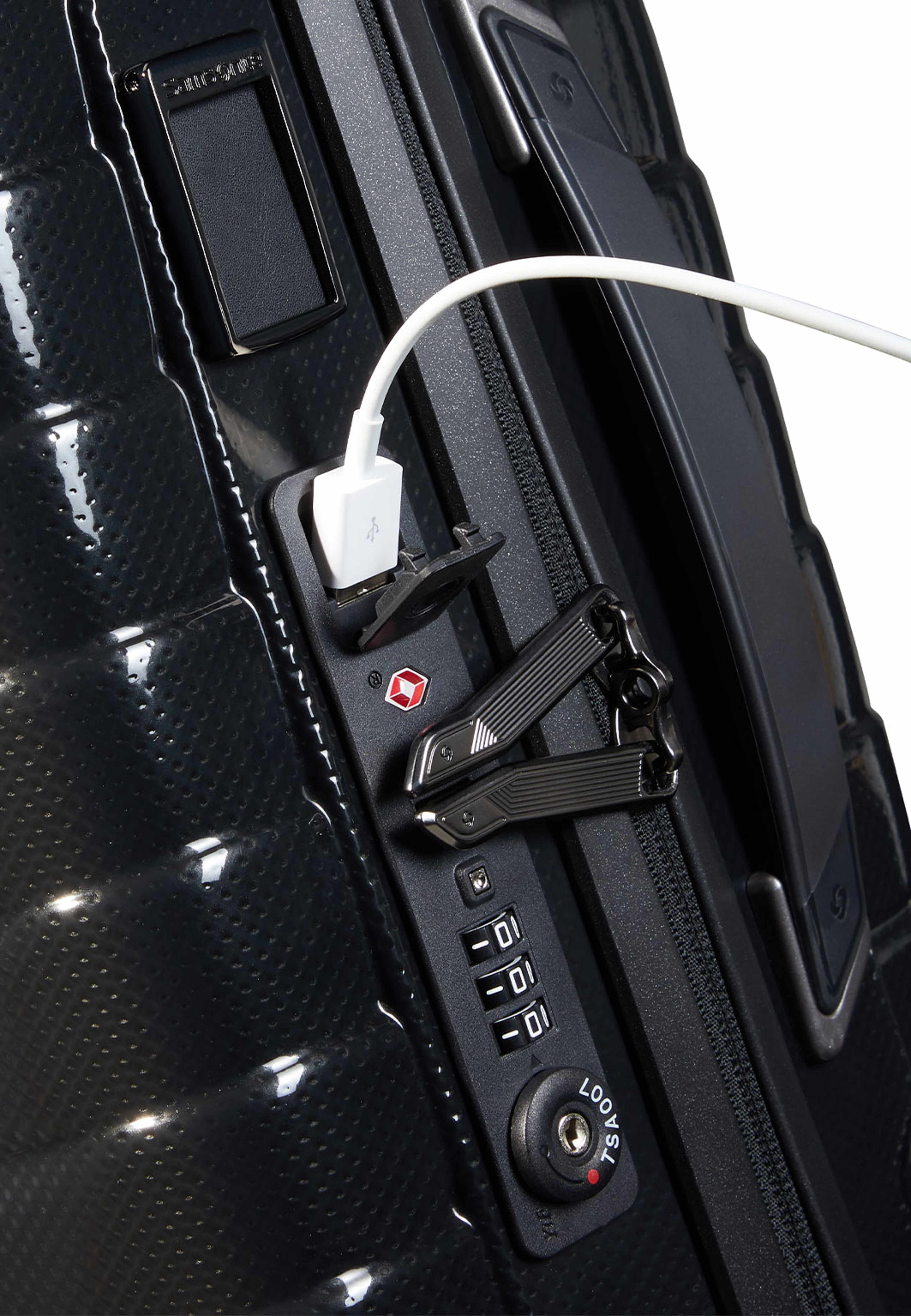 Proxis Kabinväska med 4 hjul 55 cm, från Samsonite, i färgen Black. Klicka för att öppna bilden i stort format