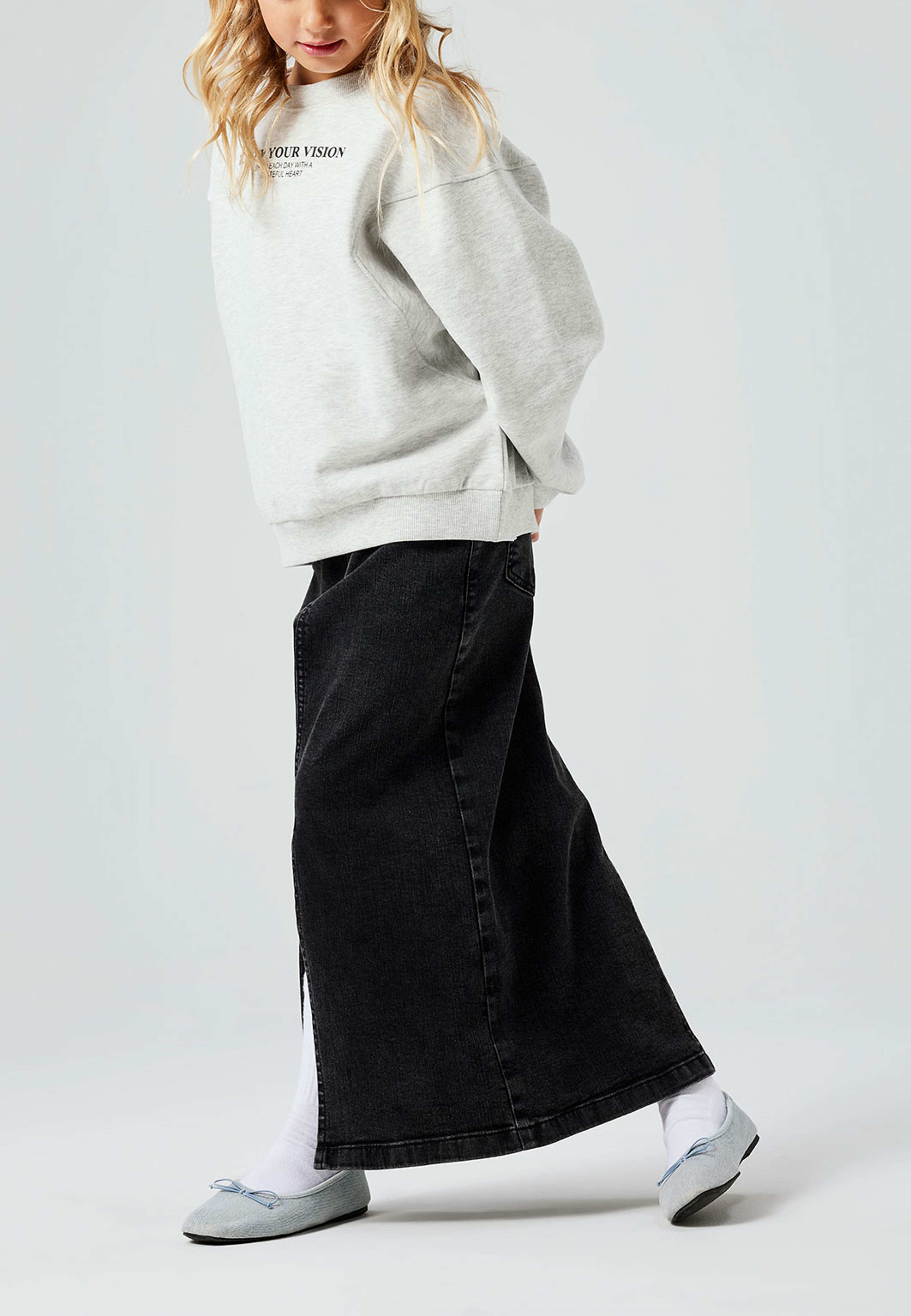 Kylie Maxi Dnm Skirt 8507-Md O