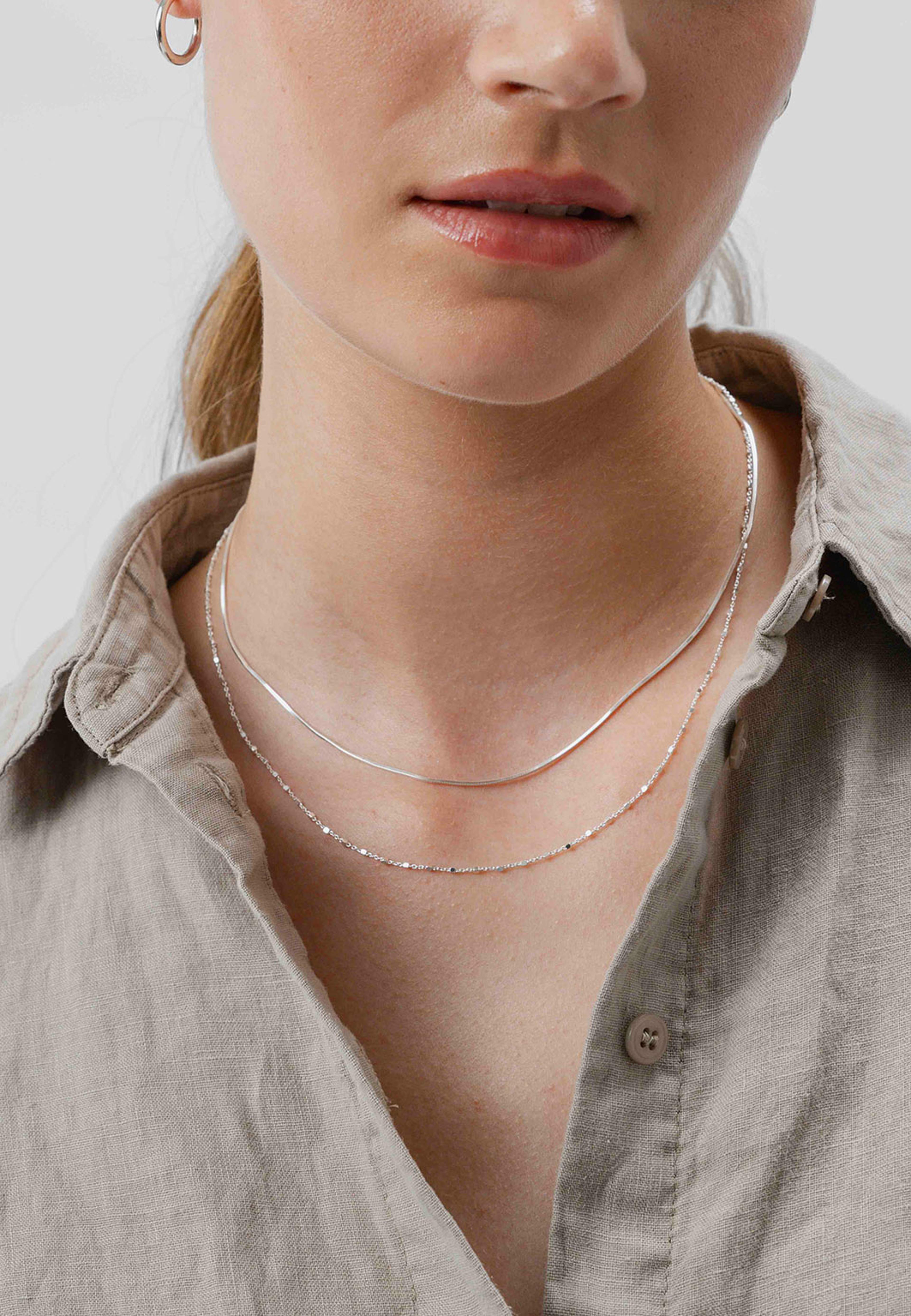 Sheer Mirror Necklace