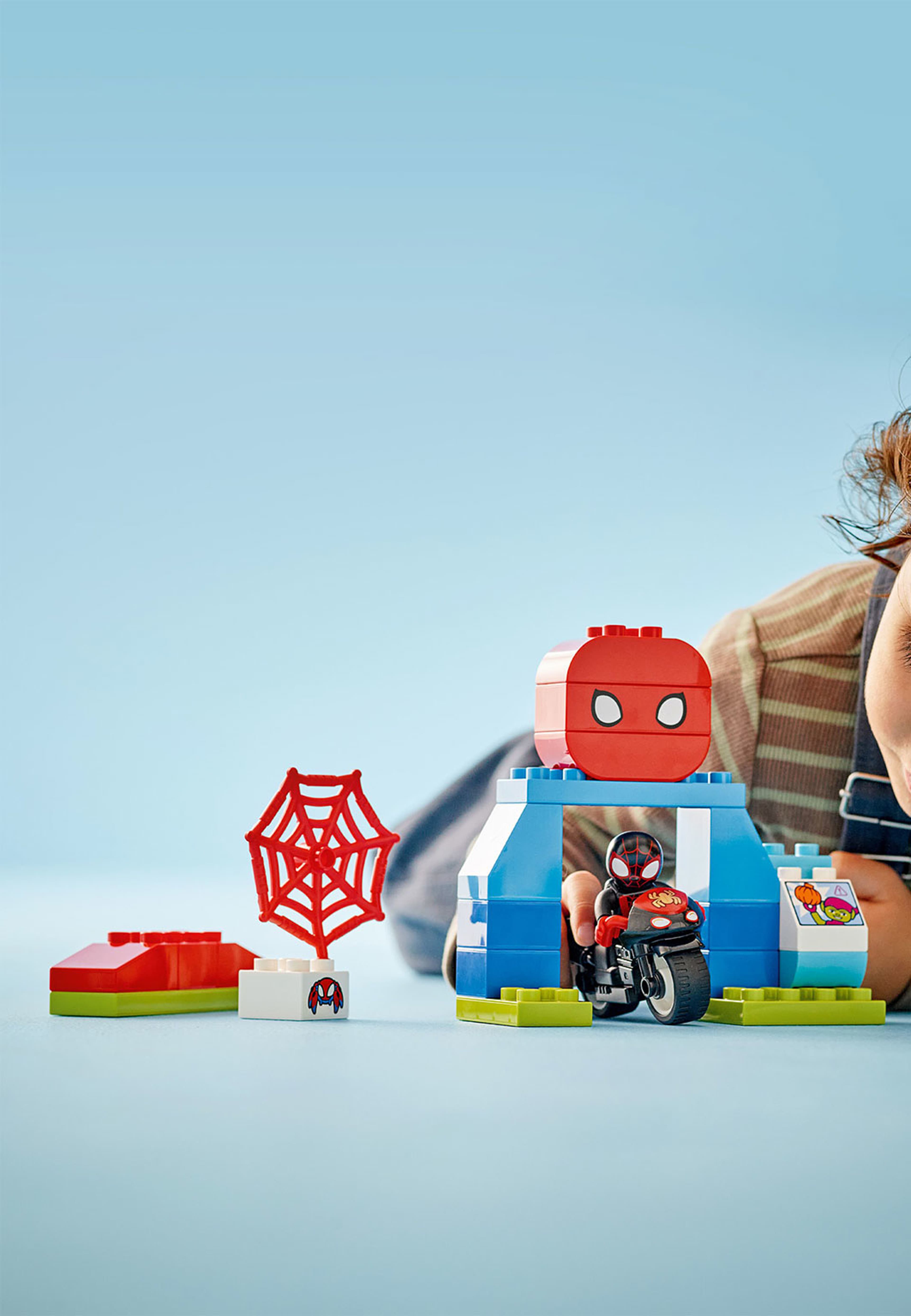 DUPLO® Marvel Spins motorcykeläventyr 10424