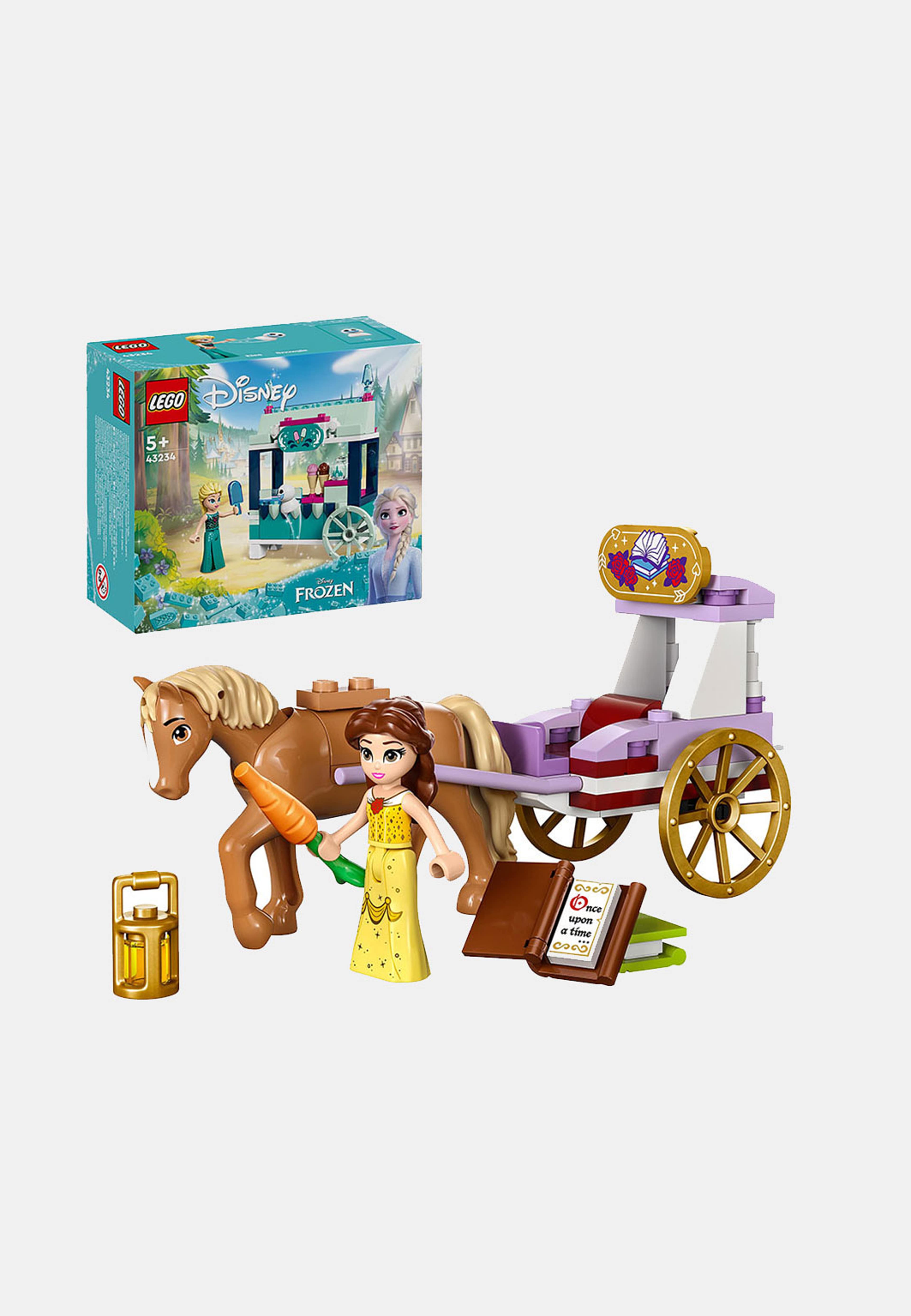 Disney Princess Belles sagovagn med häst 43233