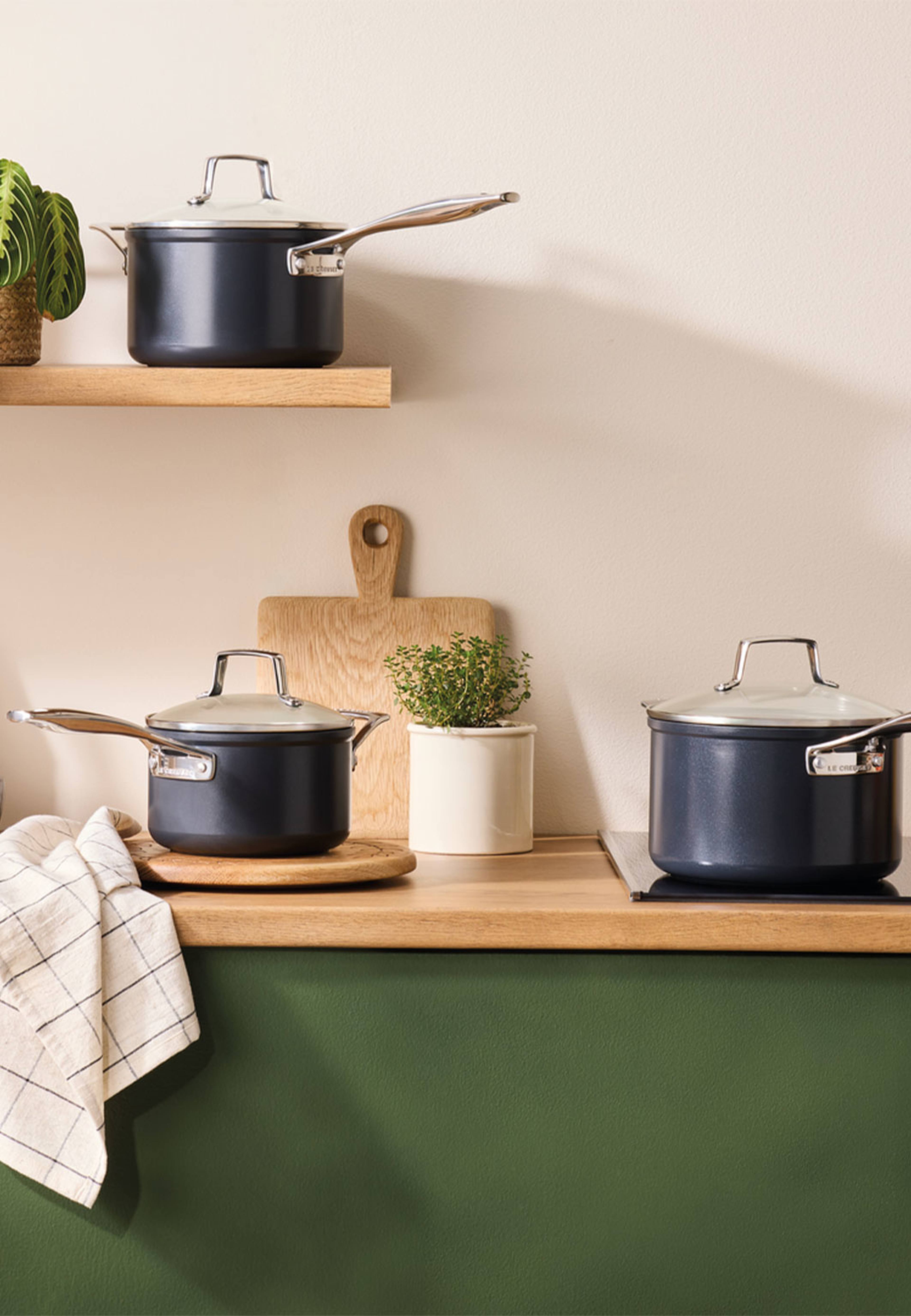 Kastrull m/ Ceramic Non-Stick och glaslock 16cm /1,9L