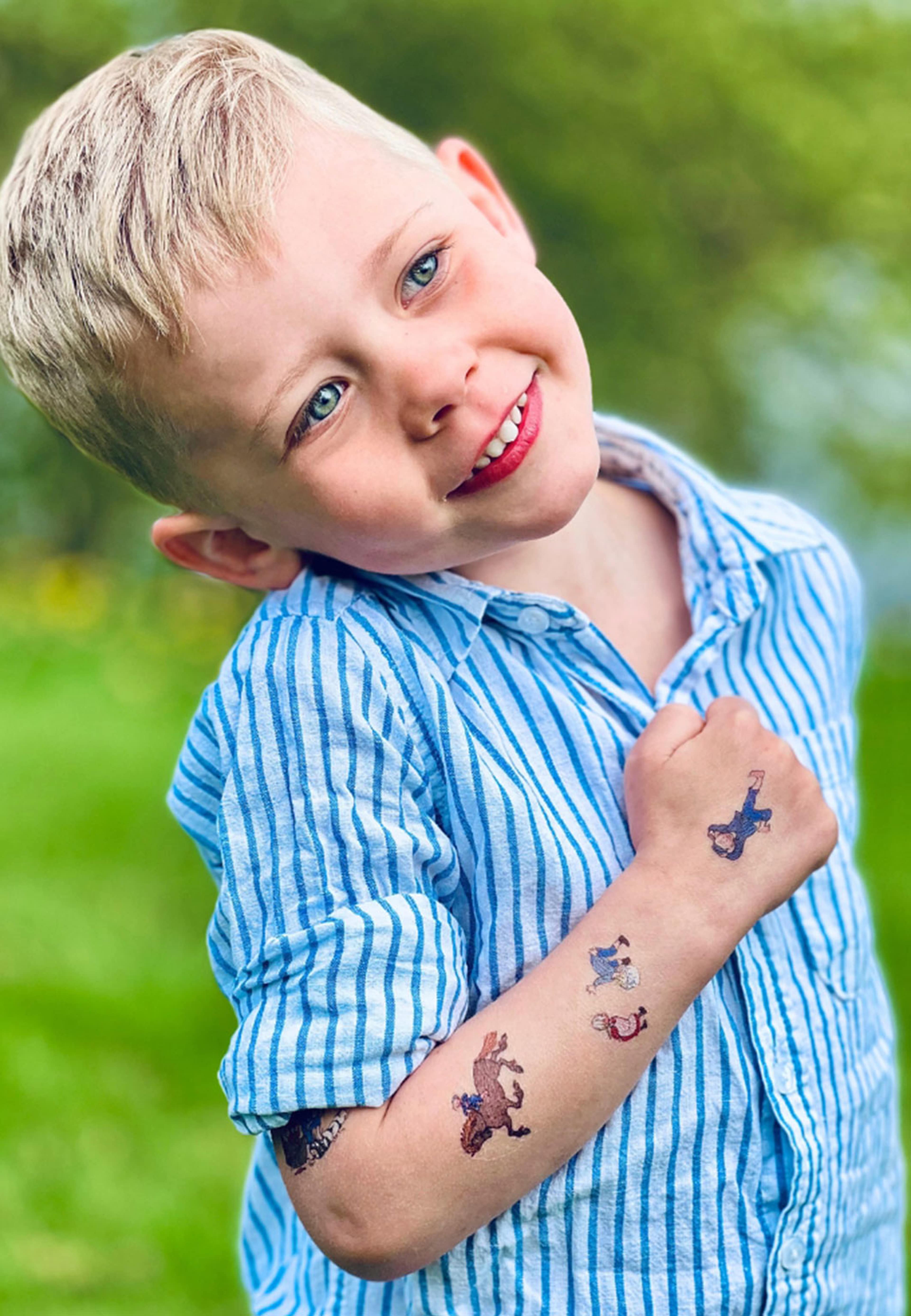 EMIL, Tillfälliga tatueringar