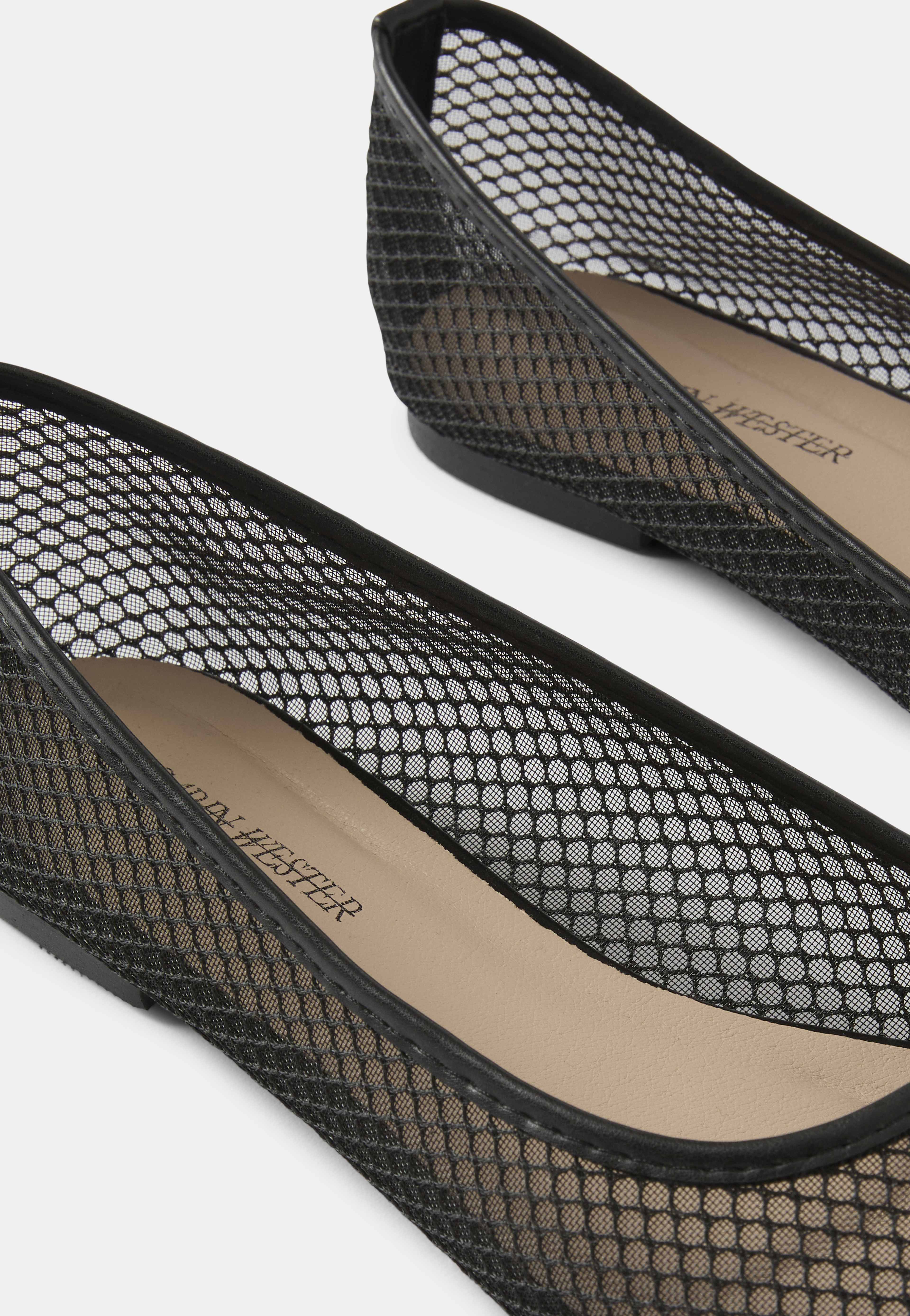Ballerinaskor i mesh
